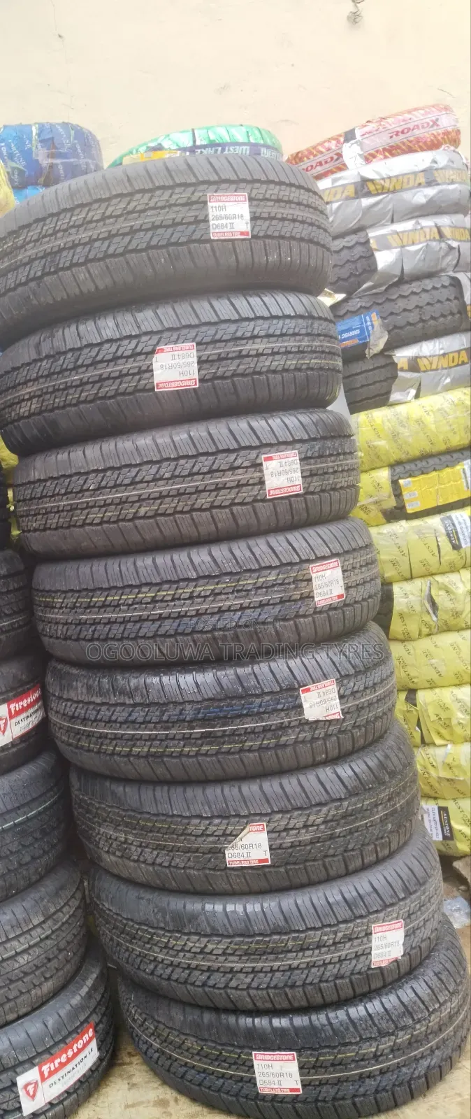 265/60r18 Bridgestone Tyre