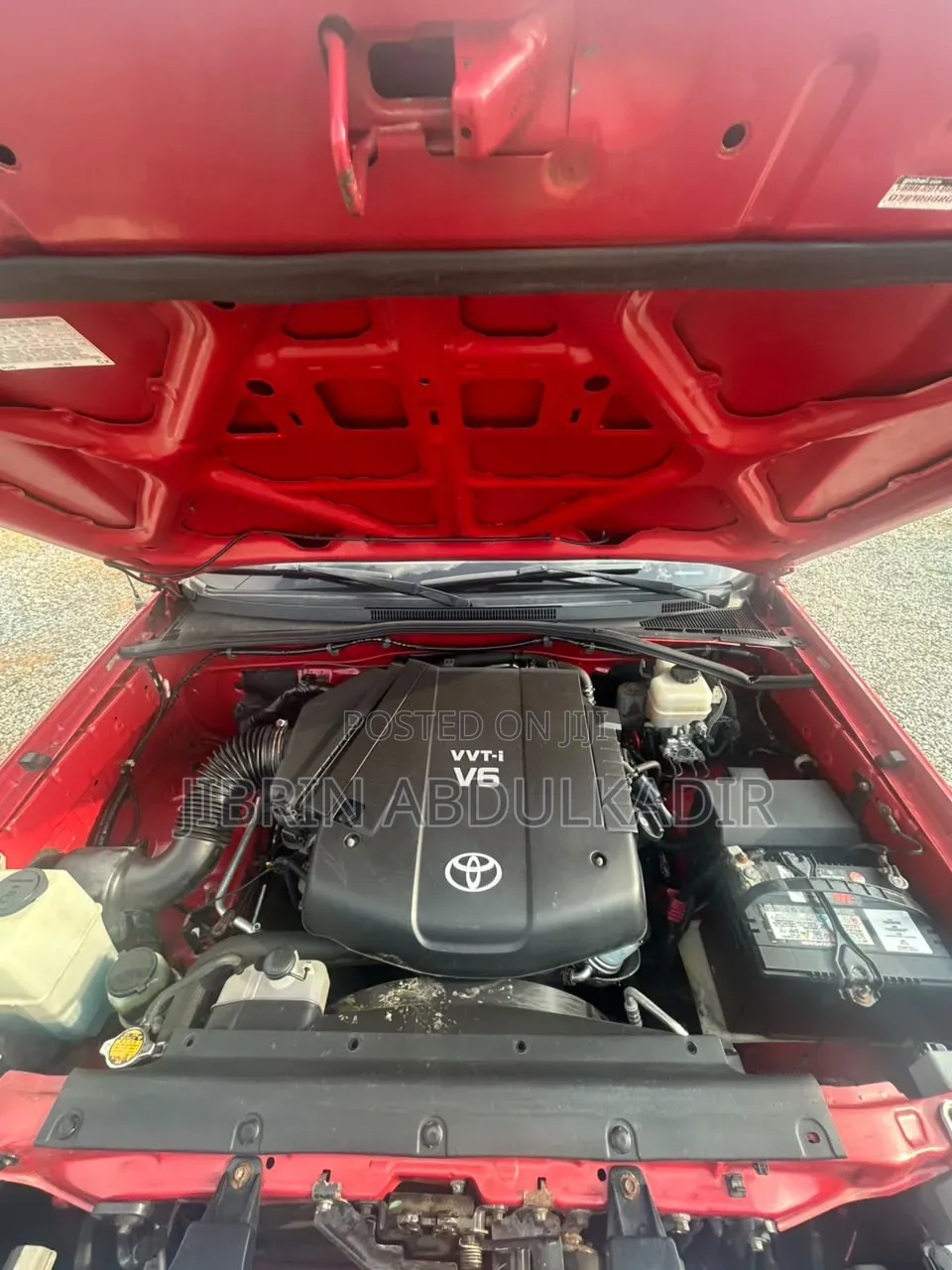 Toyota Tacoma 2011 Red