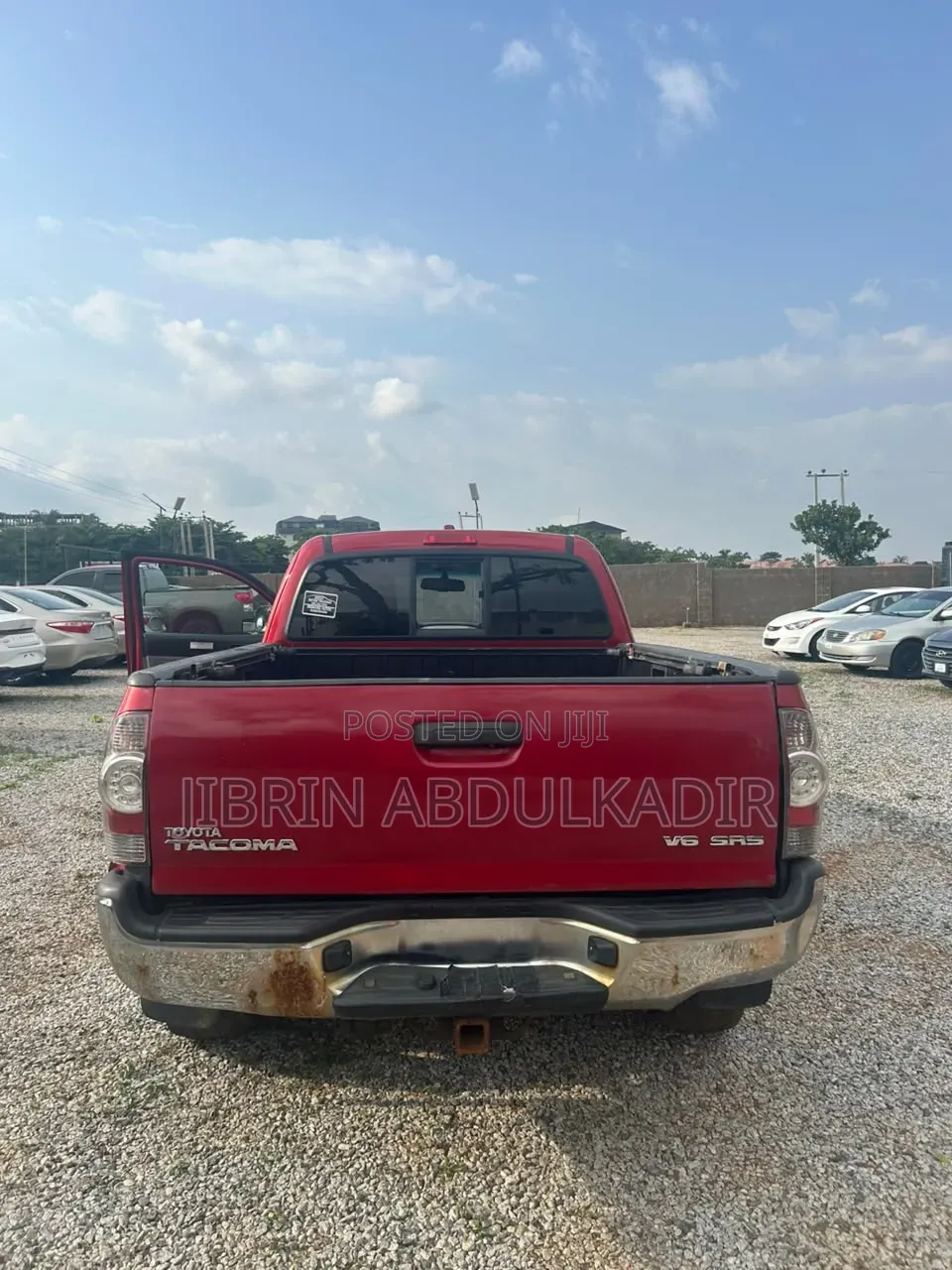 Toyota Tacoma 2011 Red