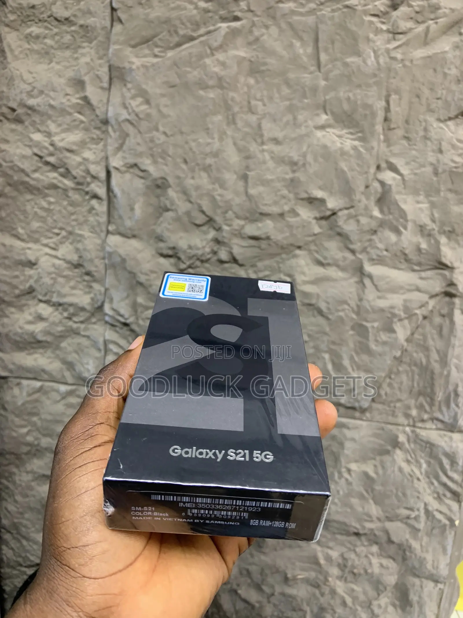 New Samsung Galaxy S21 5G 128 GB Black