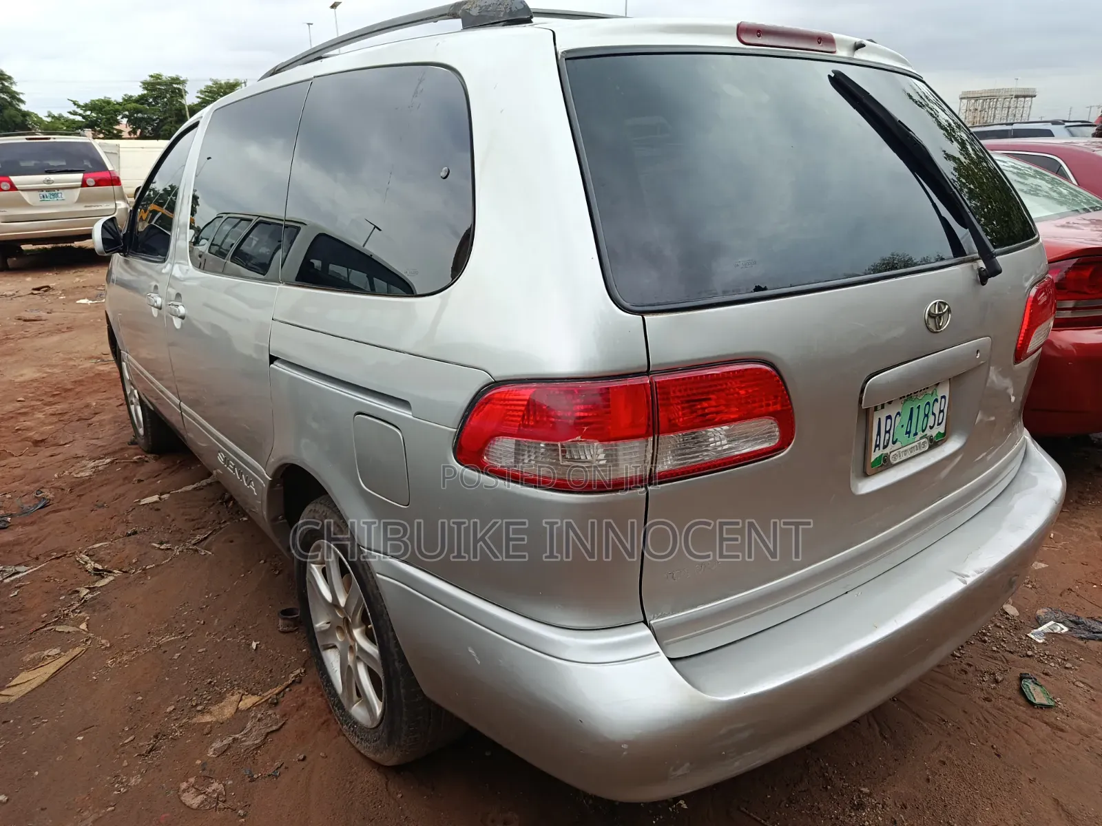 Toyota Sienna 2001 Silver