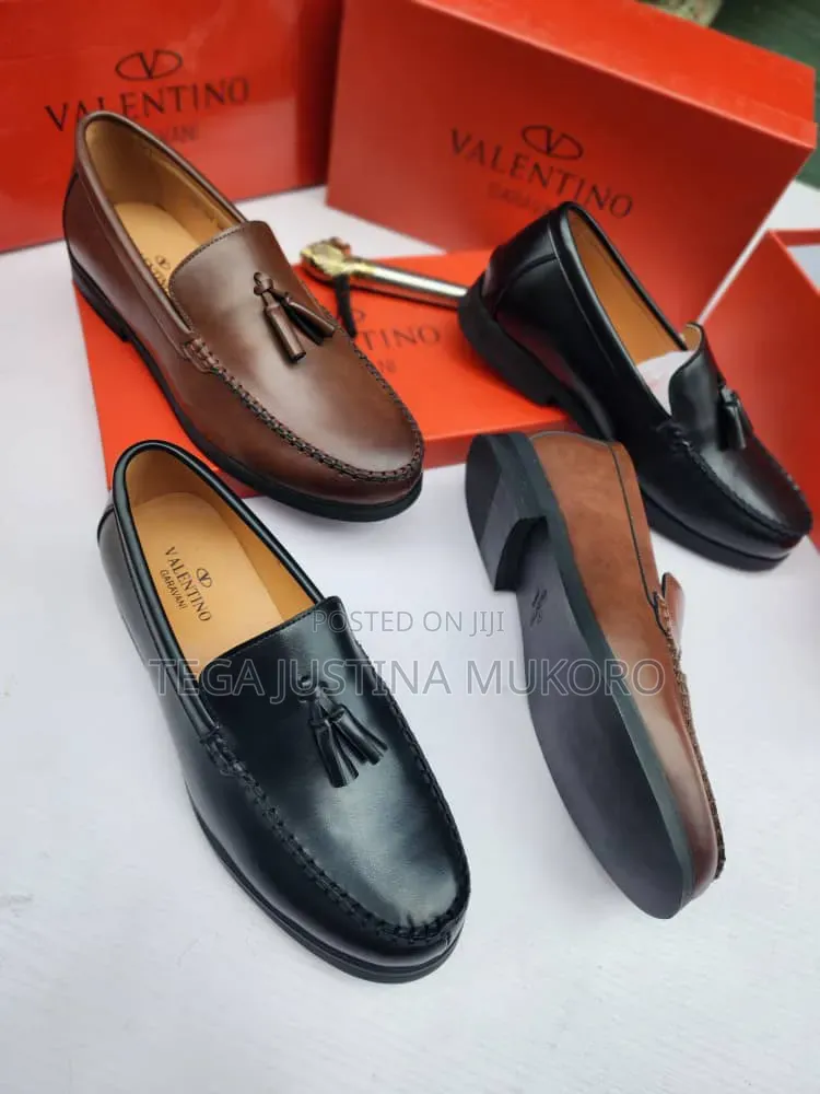 High Quality Valentino Garavani Men's Loafers Shoes
