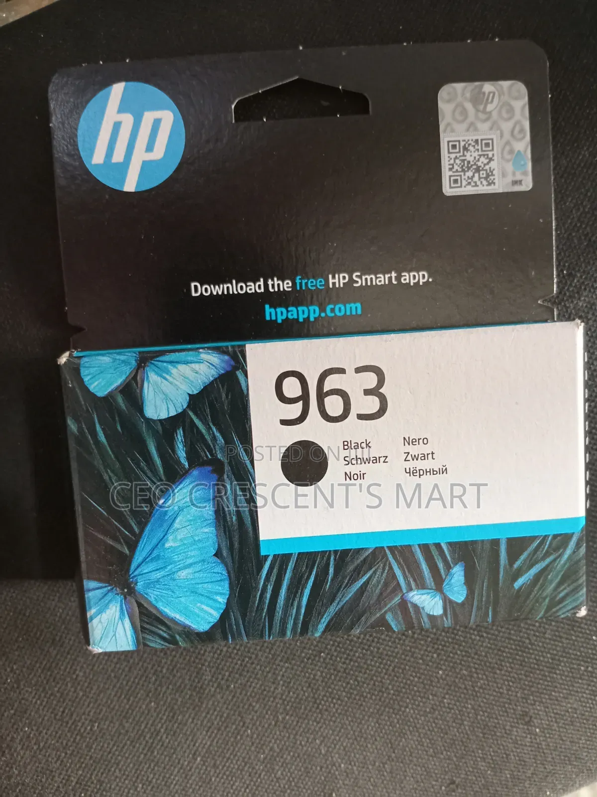963 Ink Colour Black