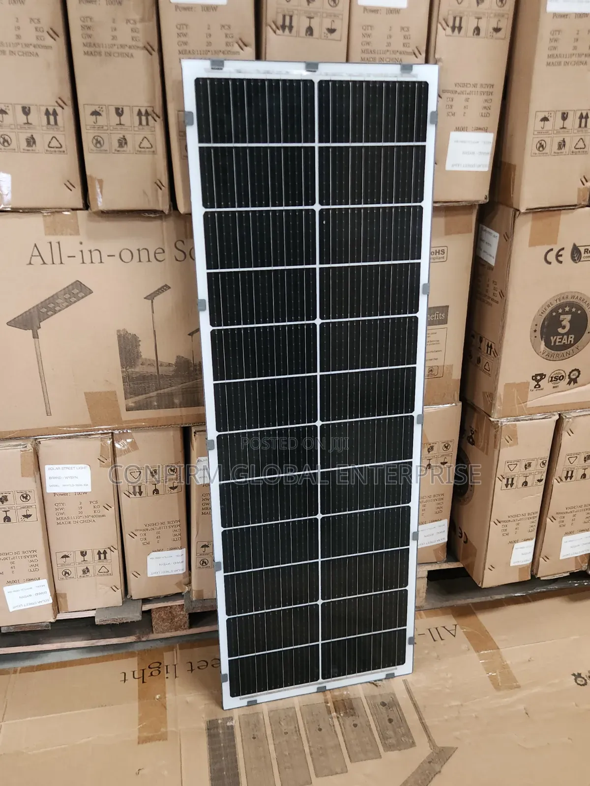 Powerful 150w Highway Solar Project Light