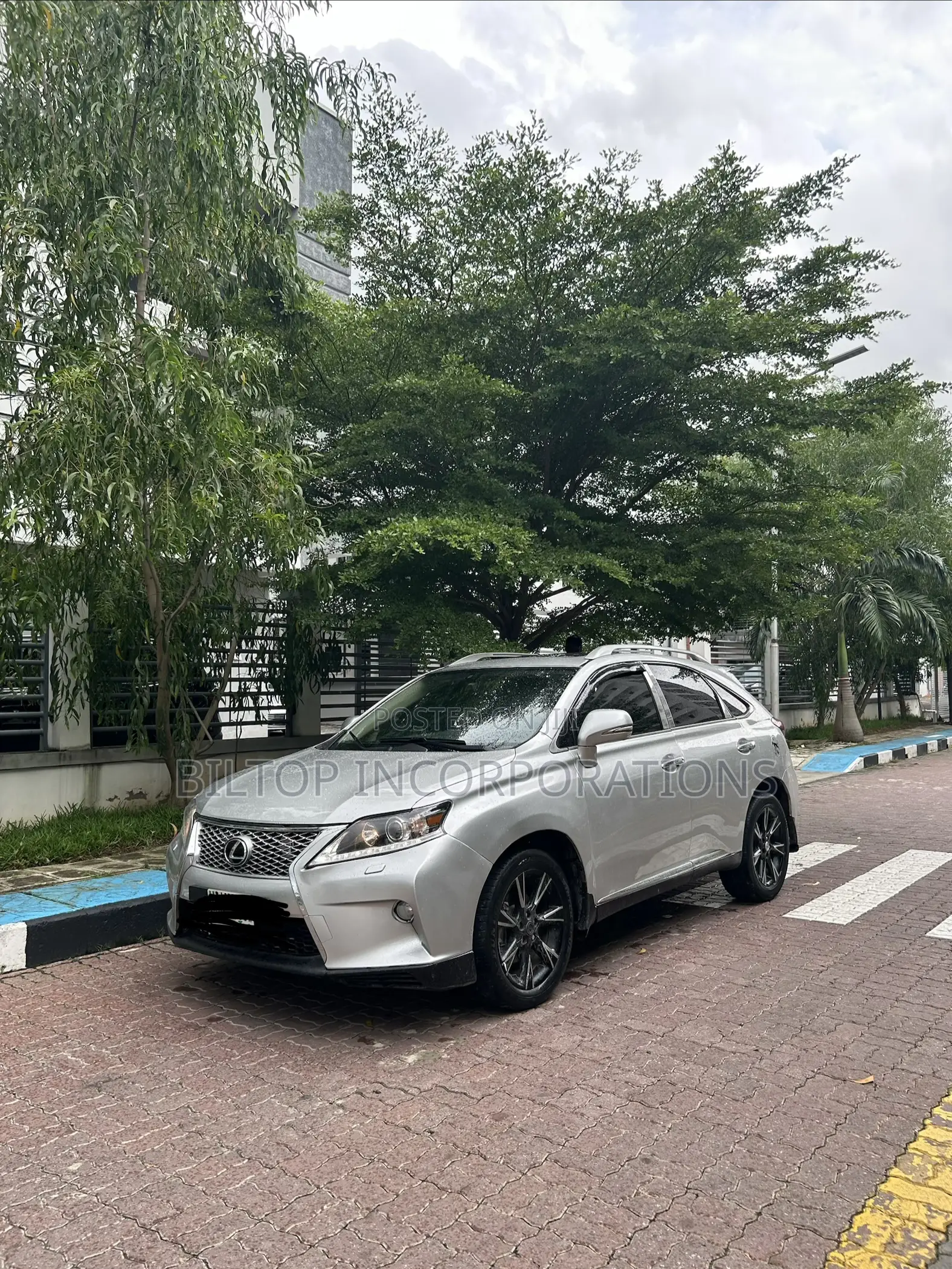 Lexus RX 350 AWD 2012 Silver