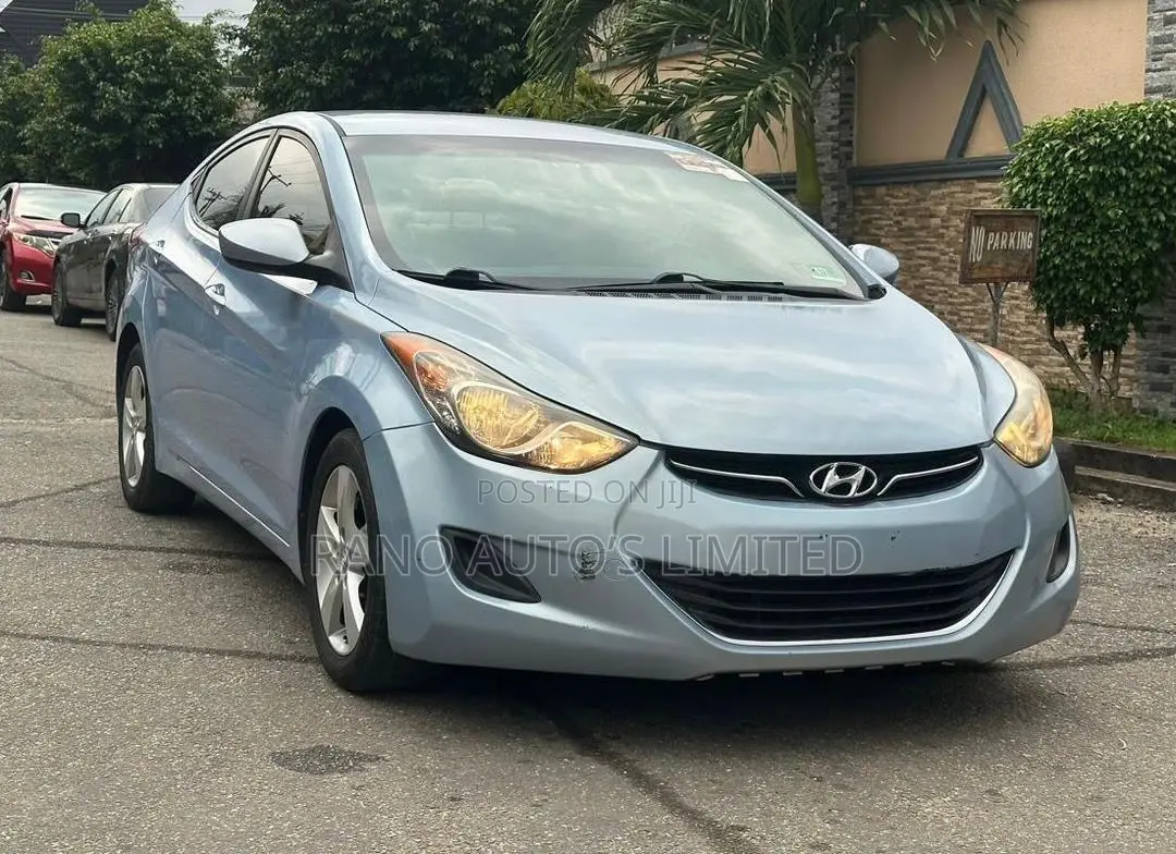 Hyundai Elantra Limited 2011 Blue