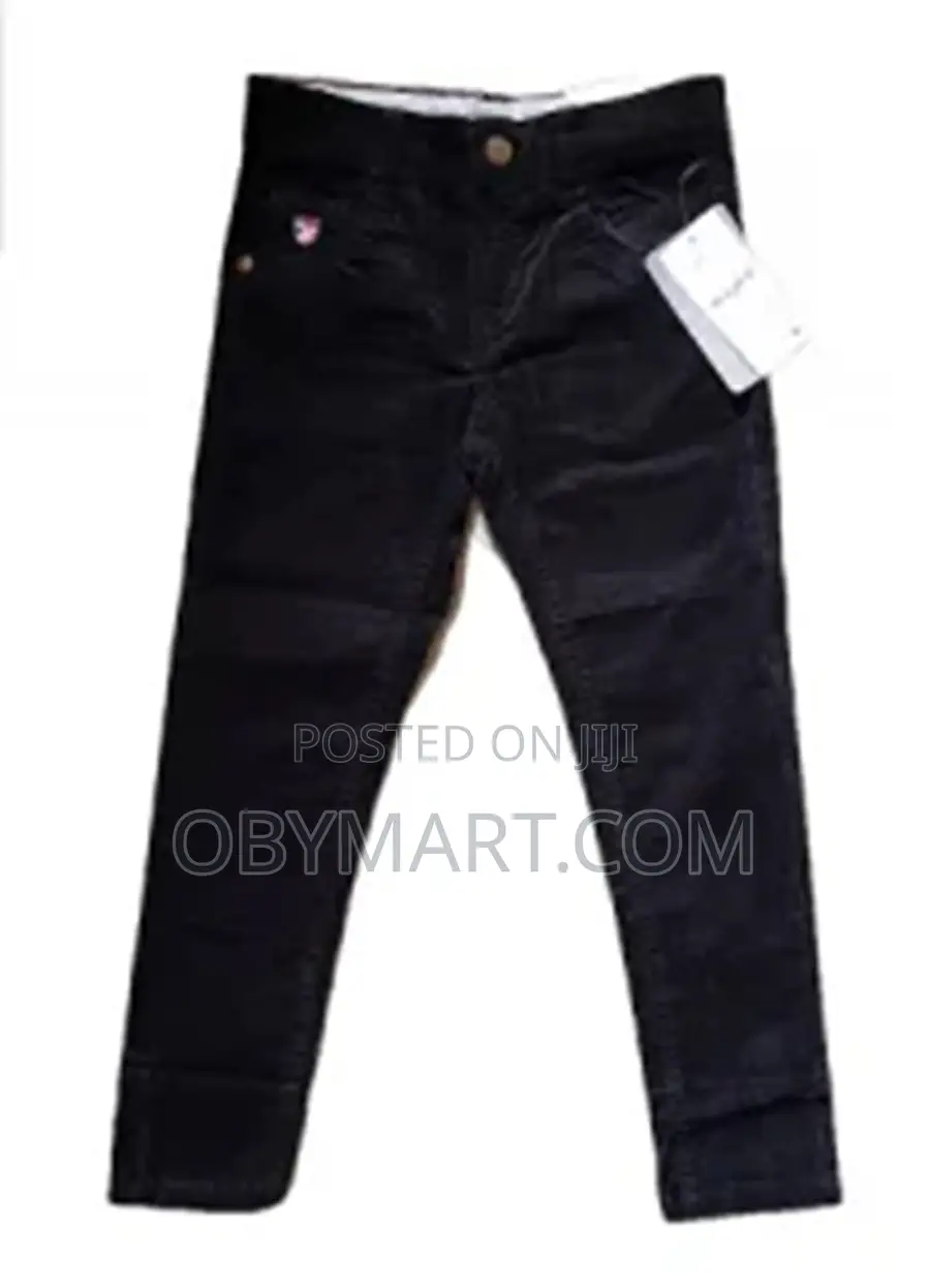 Mayoral Corduroy Black Jeans for All Occasion