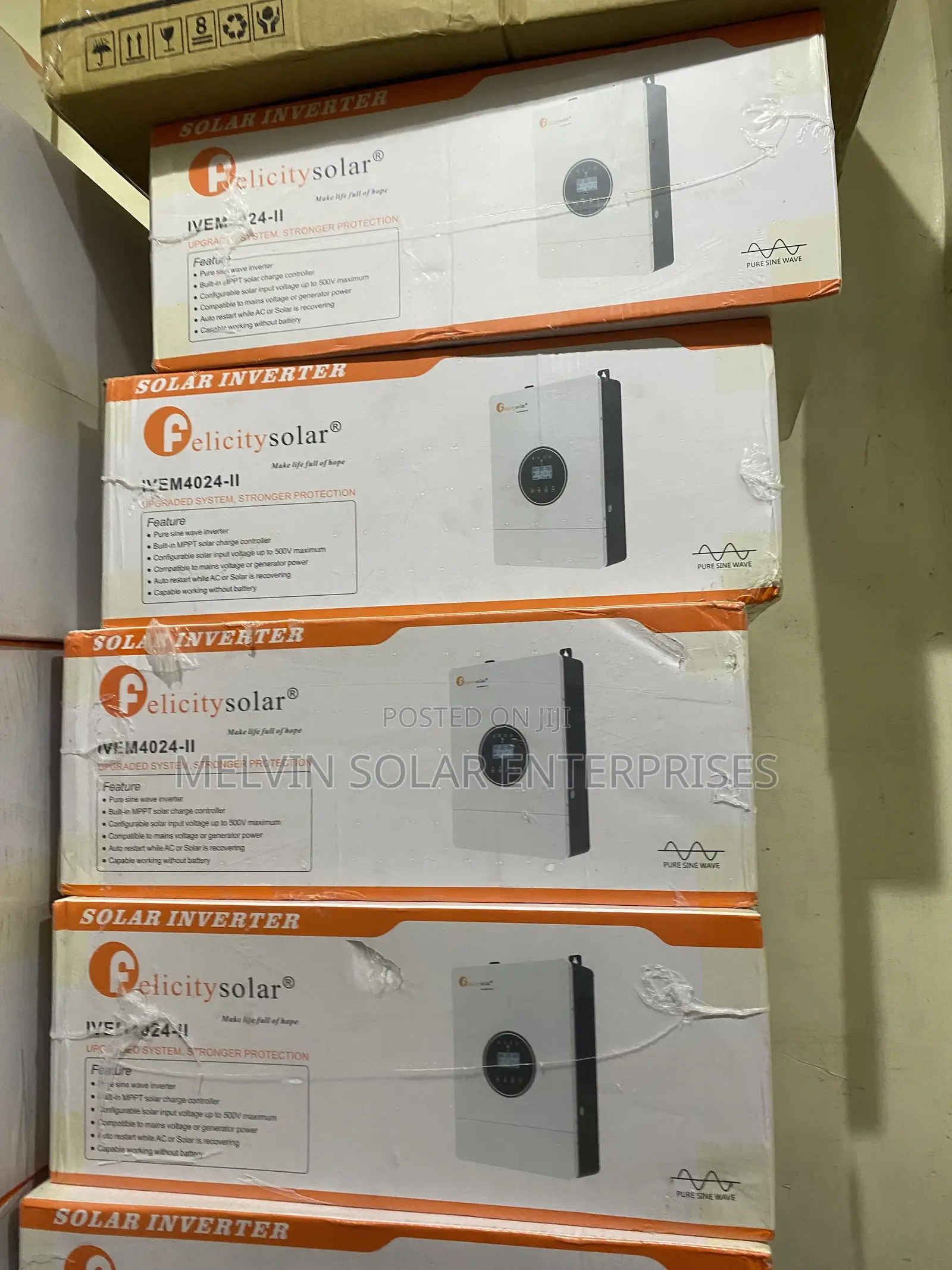 4kva 24v Felicity Solar Hybrid Pure Sine Wave Inverter Available Now