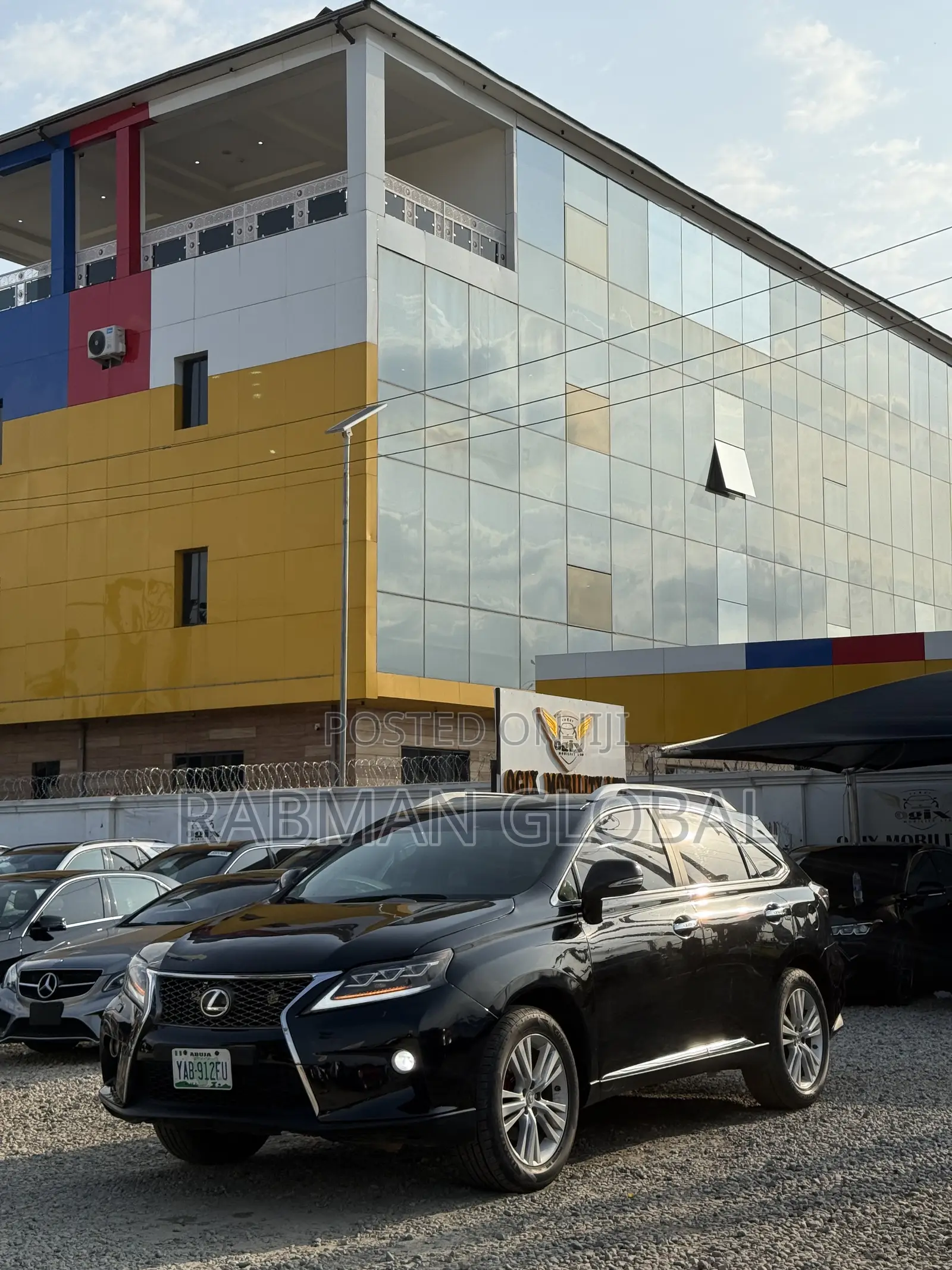 Lexus RX 350 FWD 2015 Black