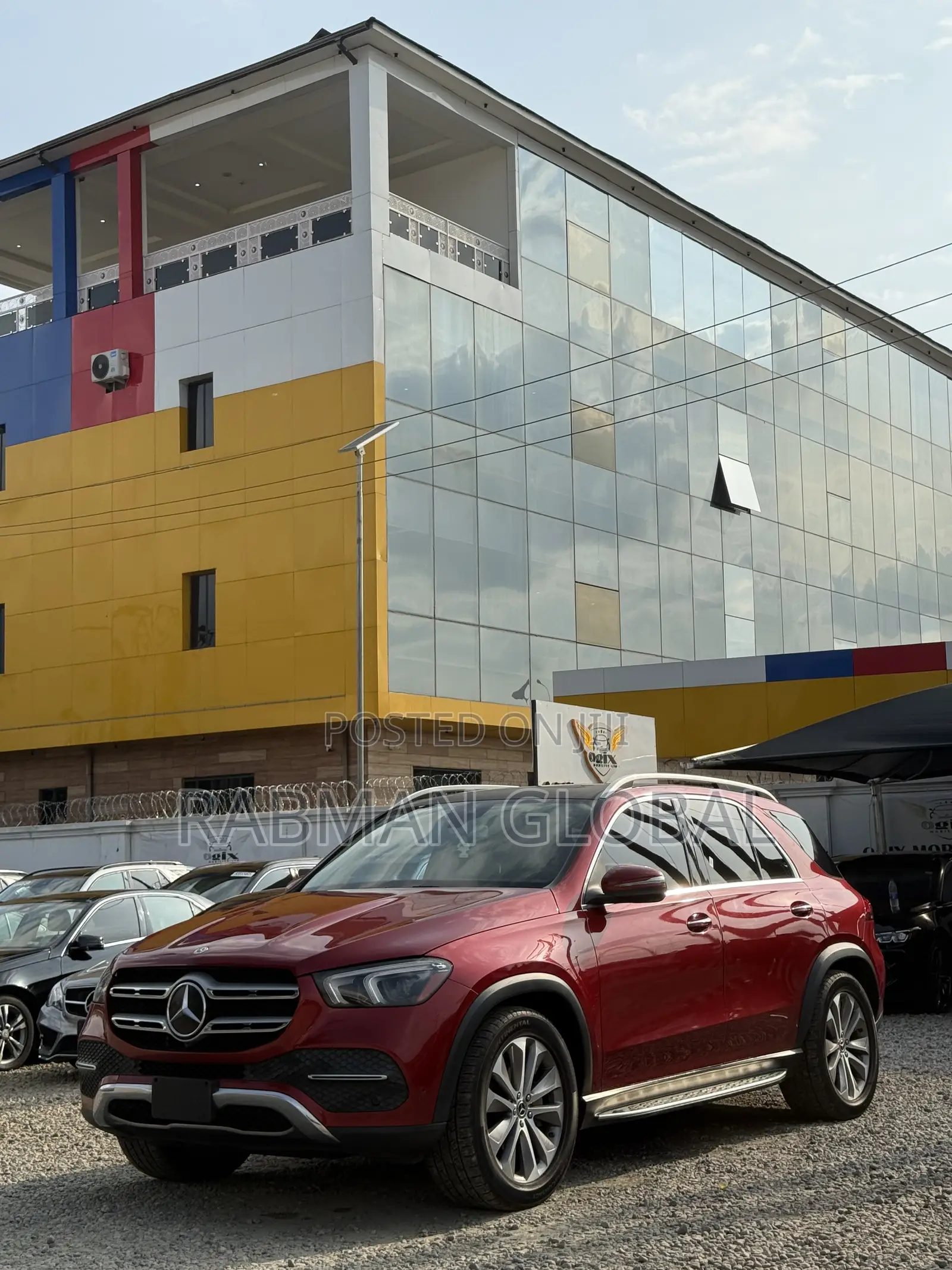 Mercedes-Benz GLE-Class 2020 Red