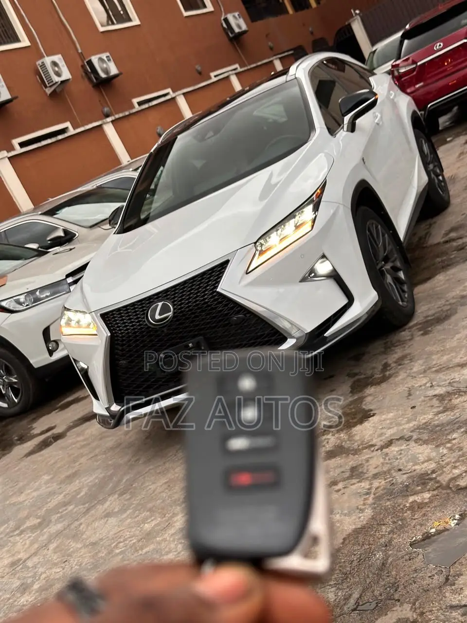Lexus RX 350 F Sport AWD 2017 White