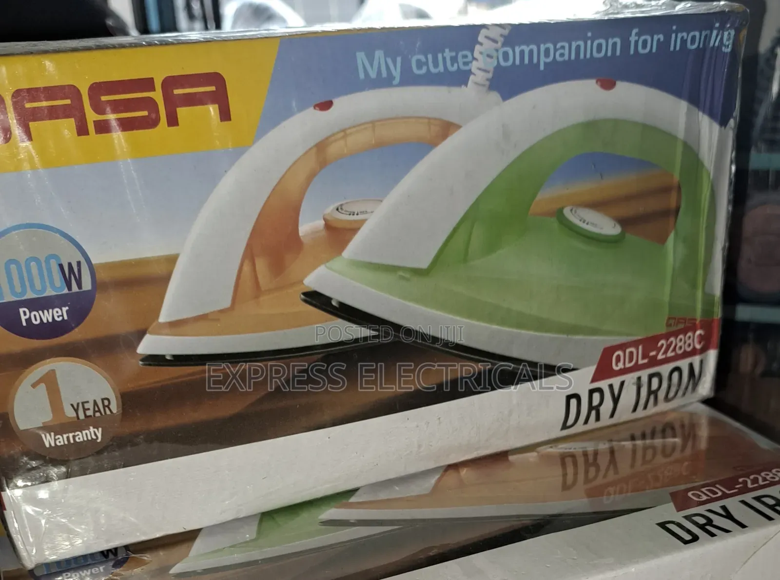 Qasa QDL-228c 100w Dry Iron