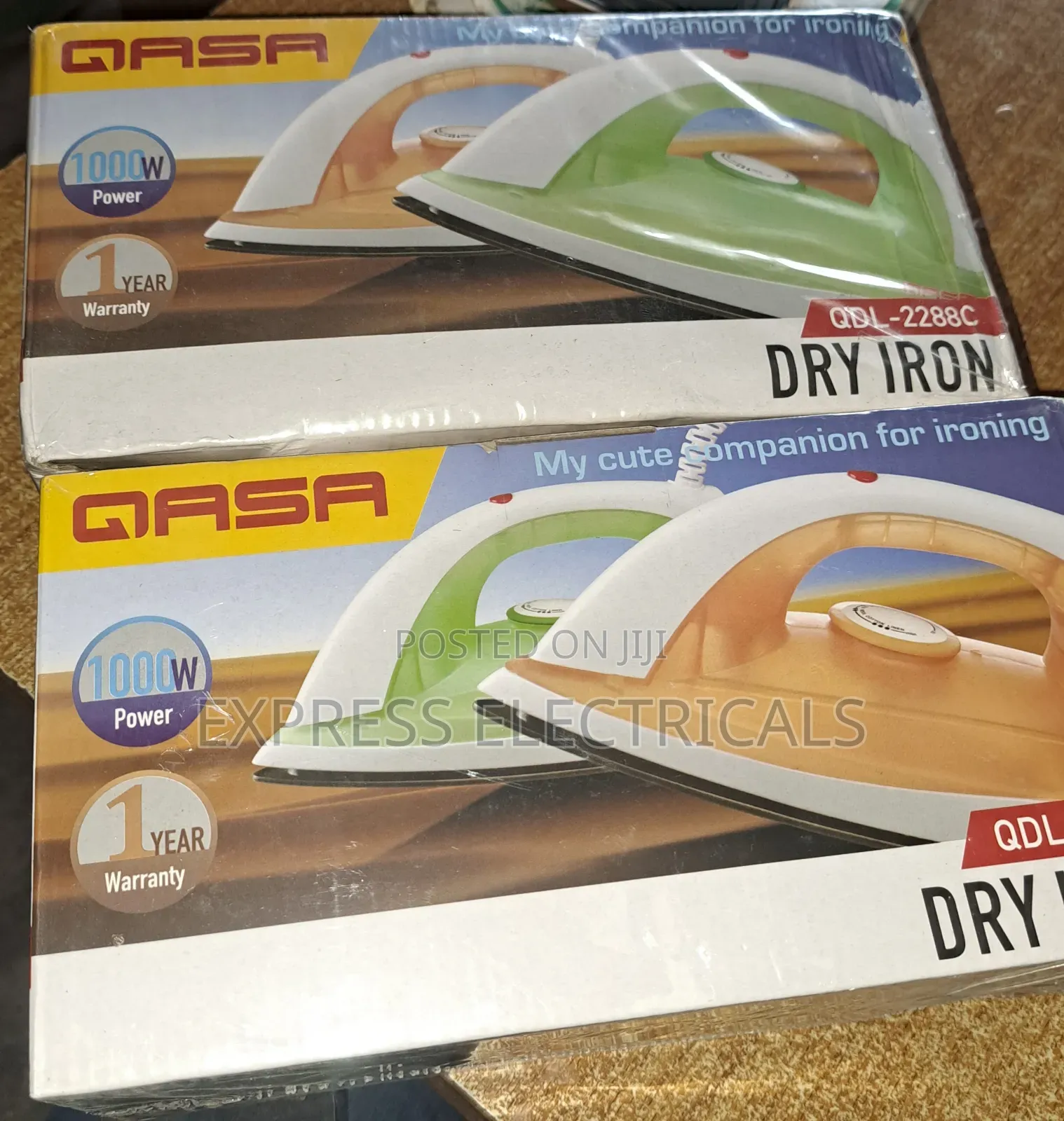 Qasa QDL-228c 100w Dry Iron