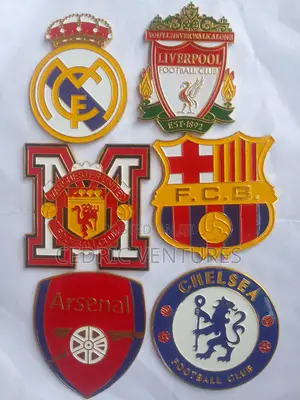 Arsenal Manu Chelsea Liverpool Barca Real Madrid Car Boot Emblem