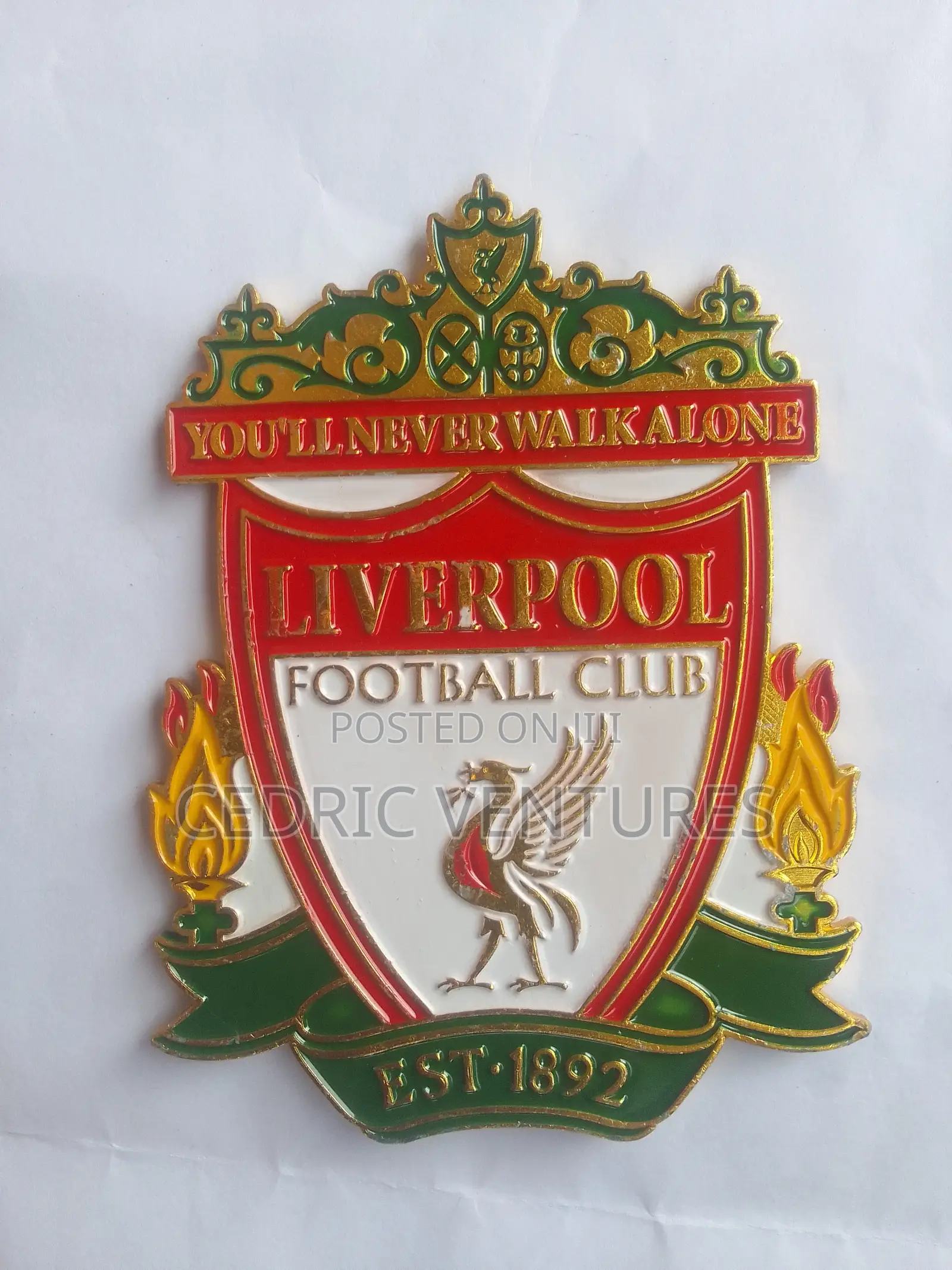 Arsenal Manu Chelsea Liverpool Barca Real Madrid Car Boot Emblem