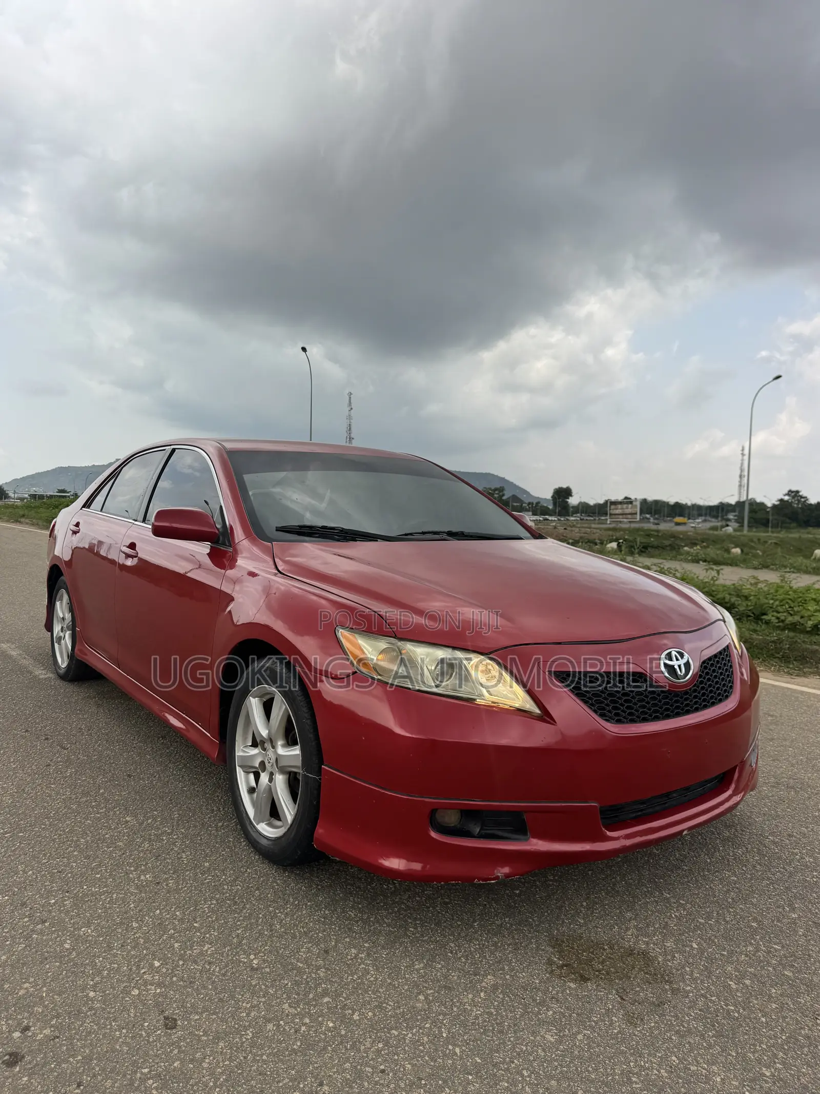 Toyota Camry SE V6 4dr Sedan (3.5L 6cyl 6AM) 2008 Red