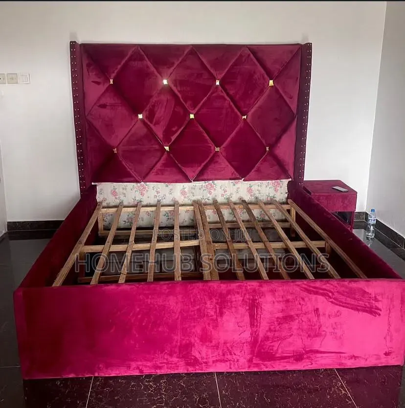 6by6 Bedframe and Semi Orthopedic Mattress
