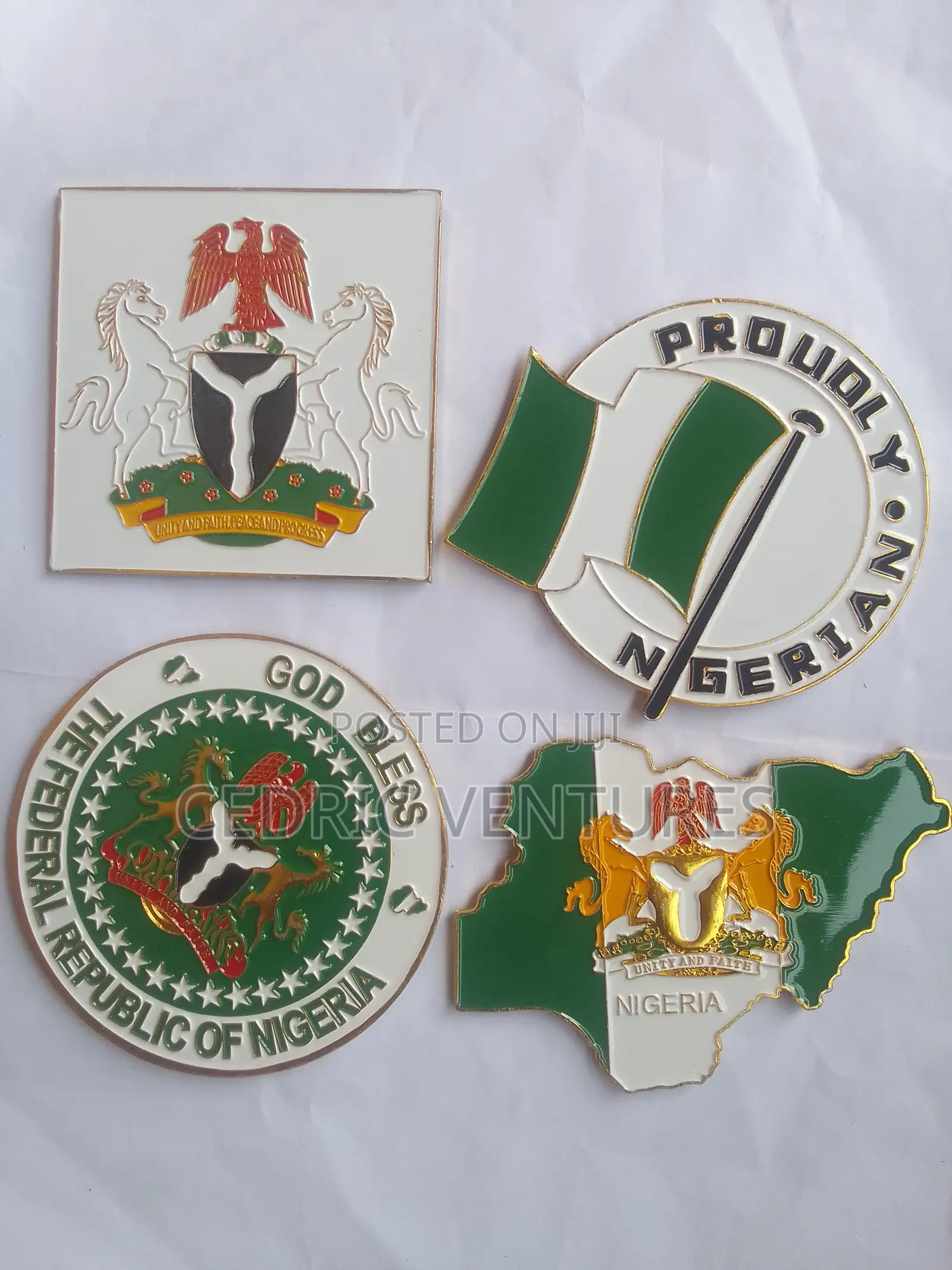 Nigeria Coat of Arms Car Boot Emblem