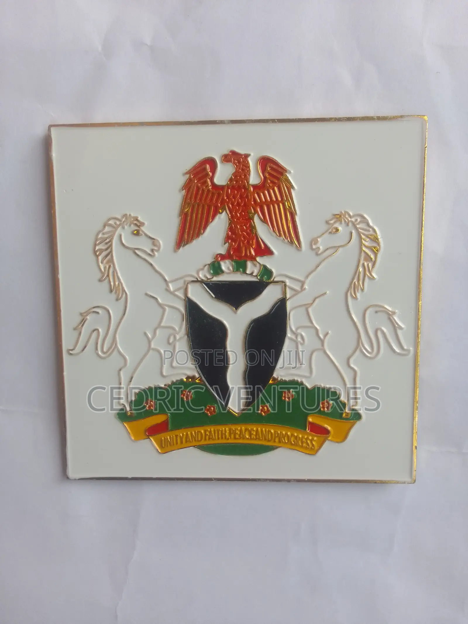 Nigeria Coat of Arms Car Boot Emblem