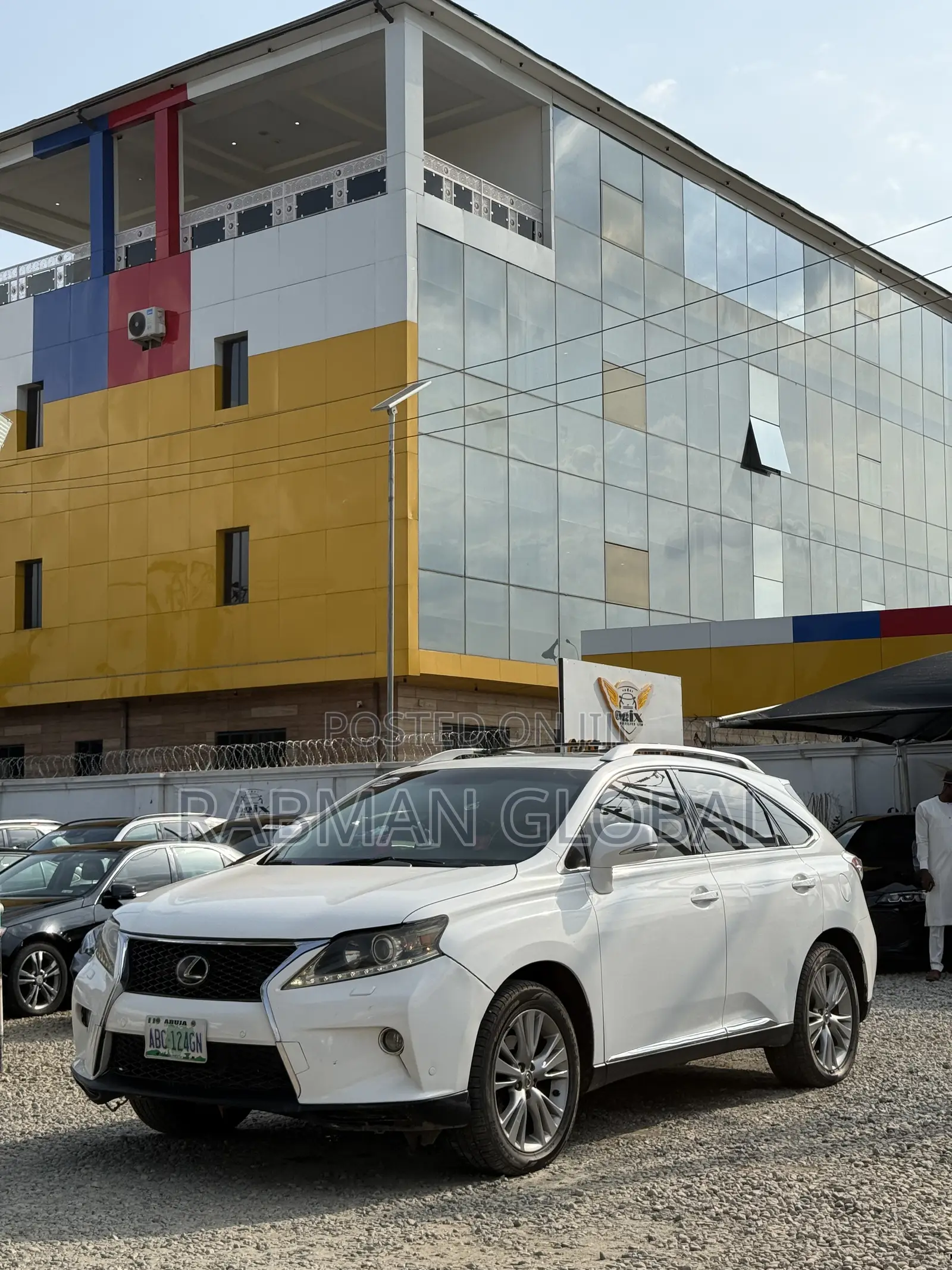 Lexus RX 350 AWD 2013 White