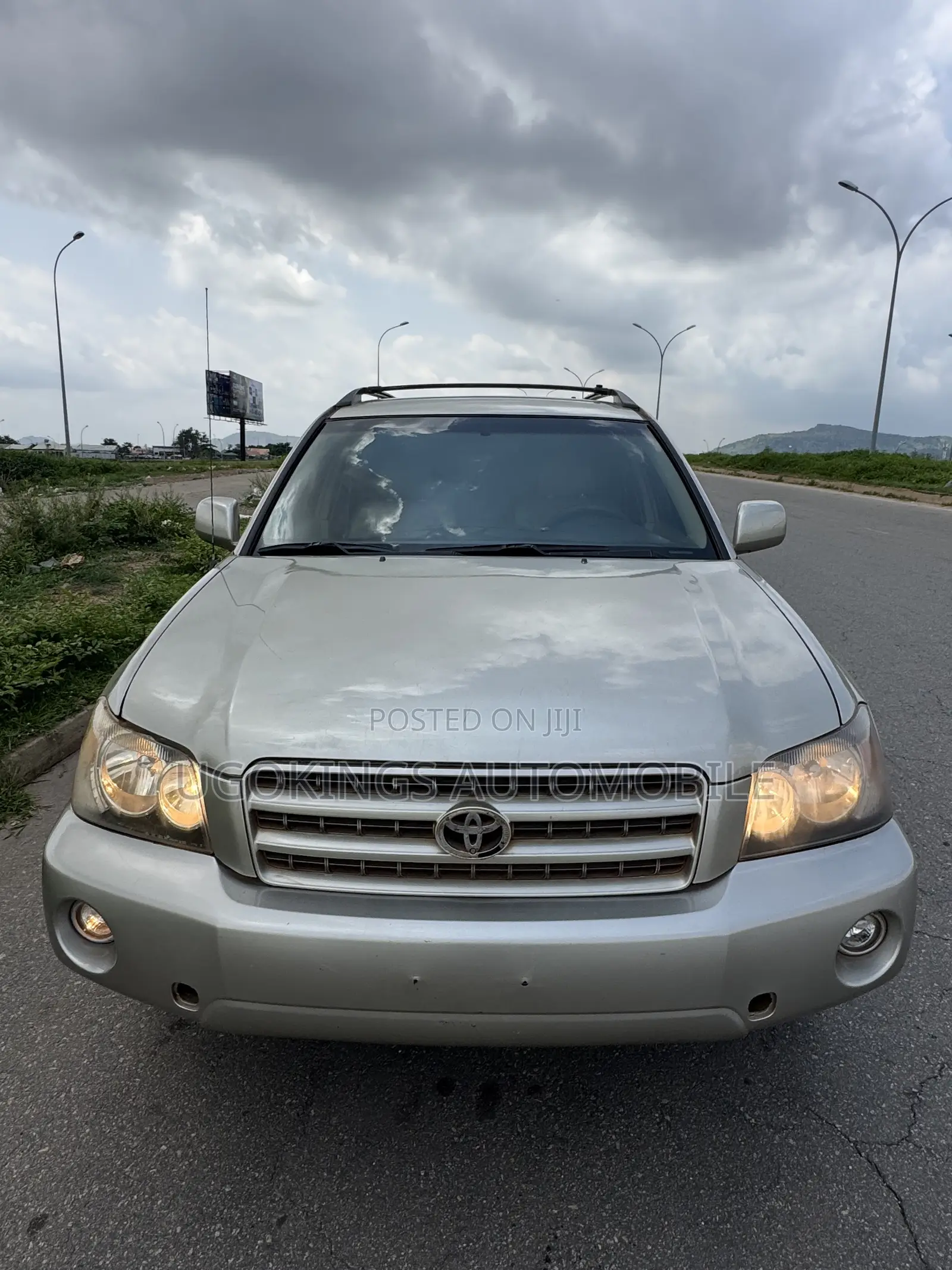 Toyota Highlander Limited V6 AWD 2003 Gold