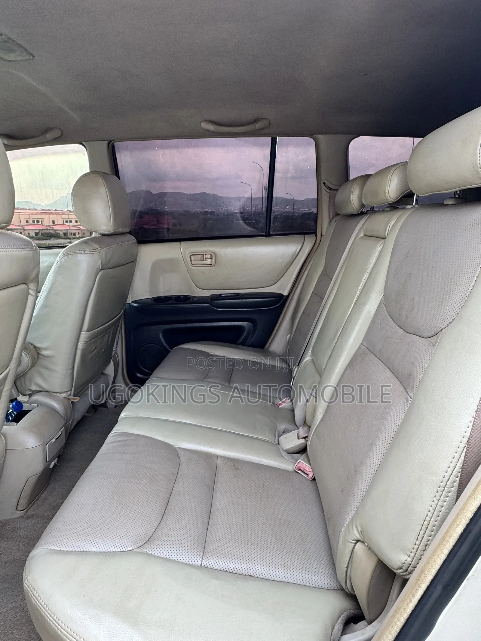 Toyota Highlander Limited V6 AWD 2003 Gold