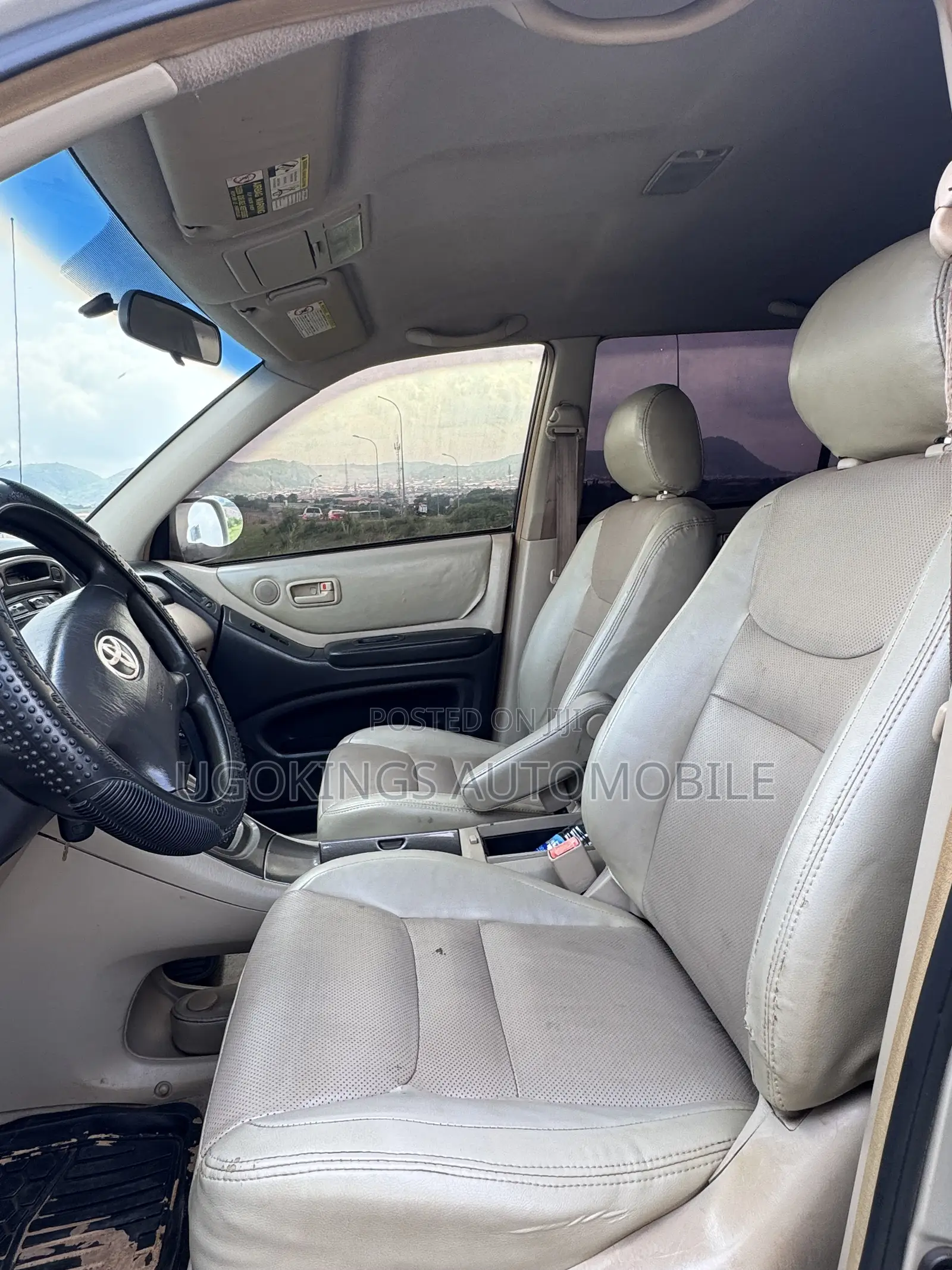 Toyota Highlander Limited V6 AWD 2003 Gold
