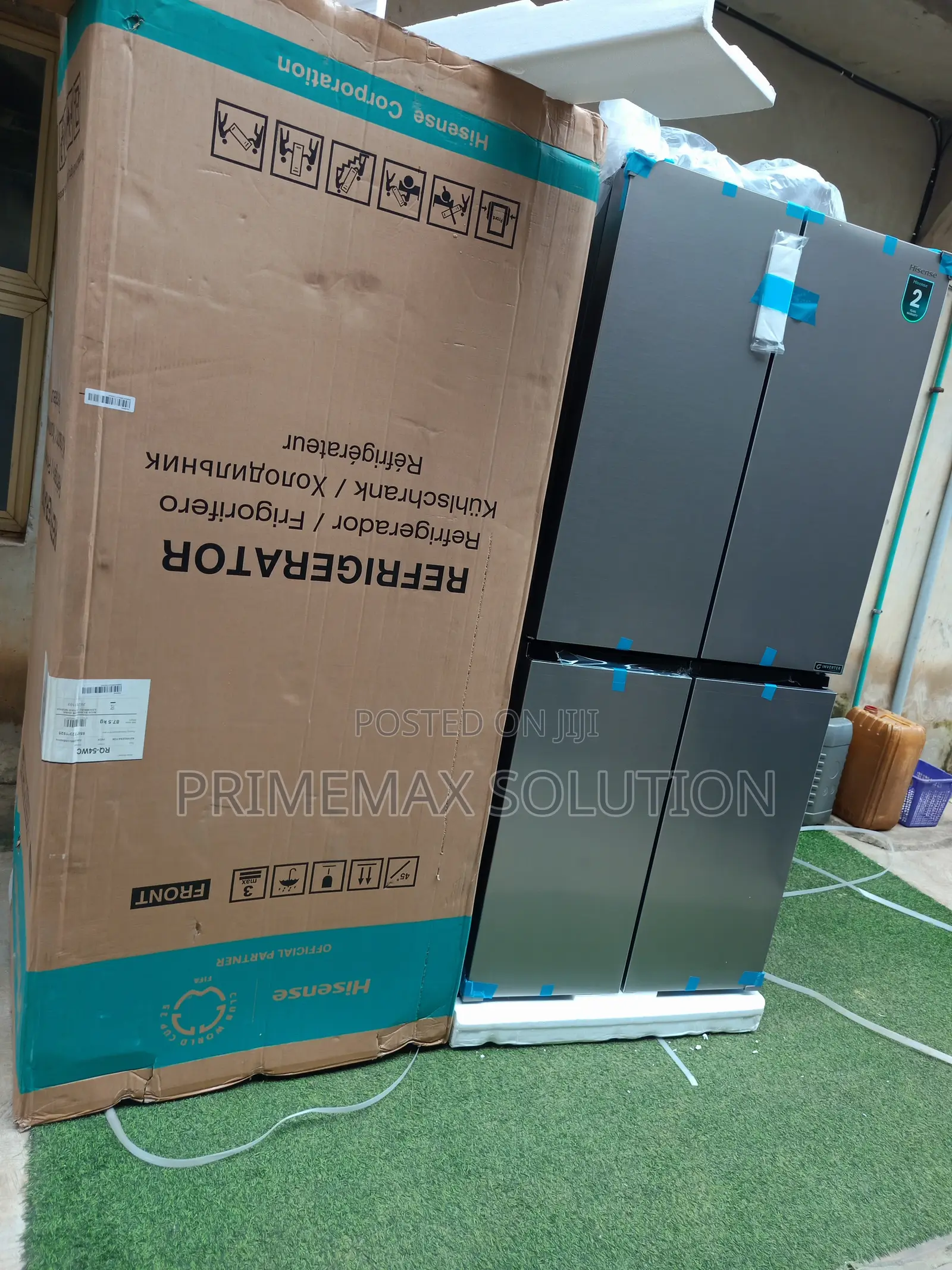 Multi Air Flow Mastery: Hisense Rq-54wc Cross Door Refrigerator