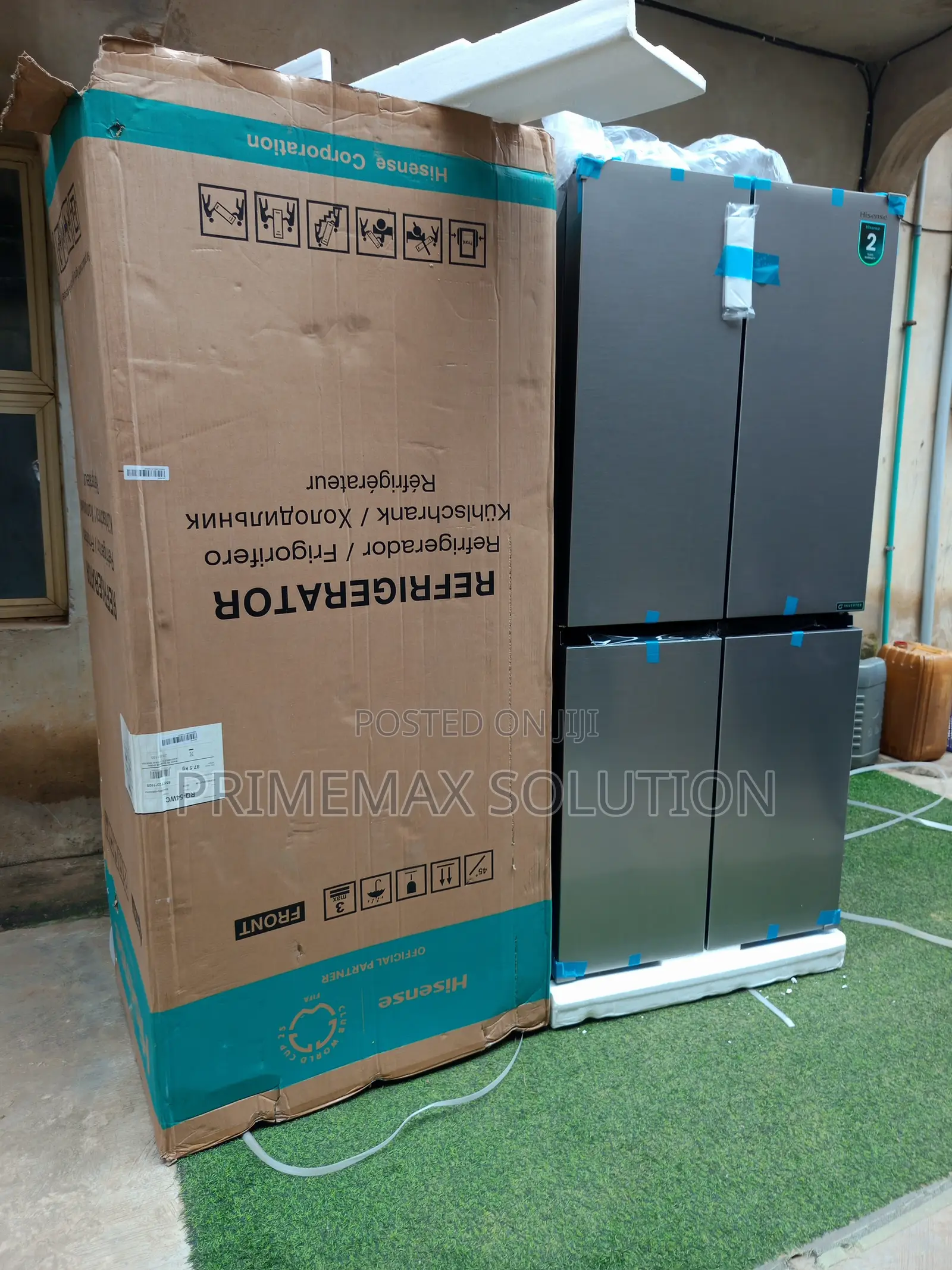 Multi Air Flow Mastery: Hisense Rq-54wc Cross Door Refrigerator