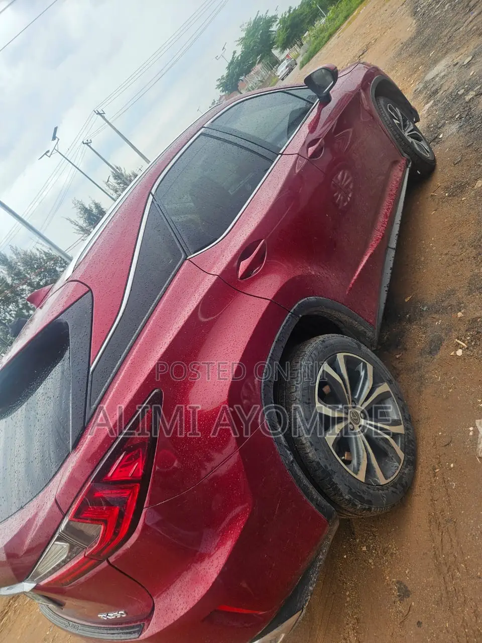 Lexus RX 2018 Red