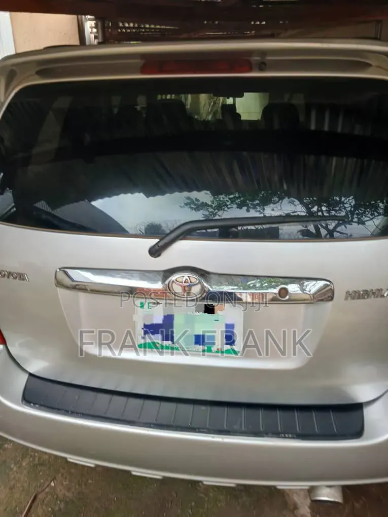 Toyota Highlander 2006 Silver