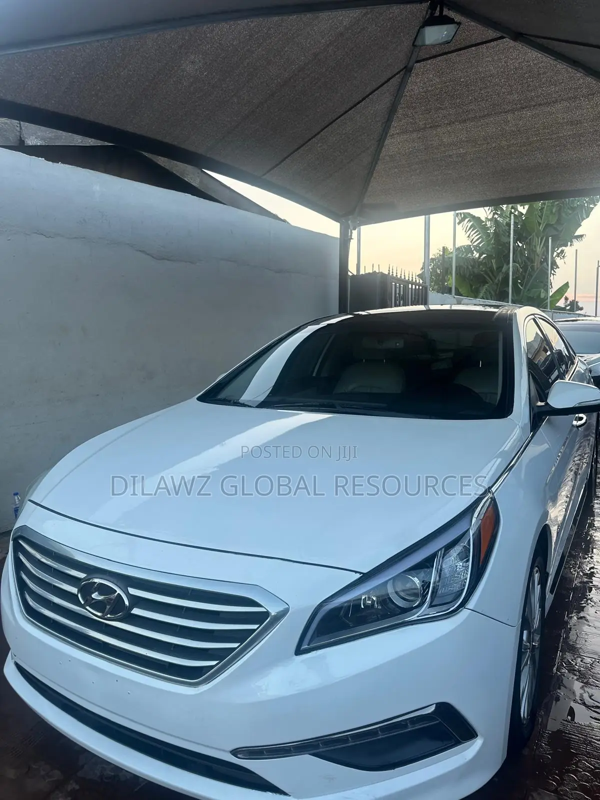 Hyundai Sonata Limited 4dr Sedan (2.4L 4cyl 6A) 2015 White