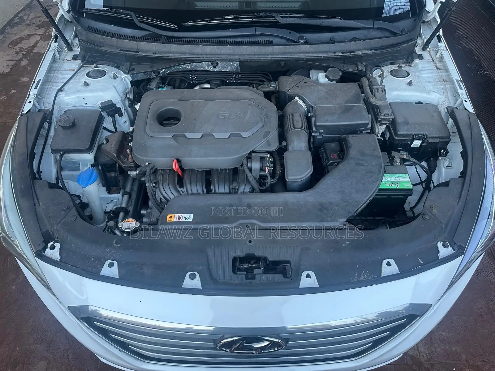 Hyundai Sonata Limited 4dr Sedan (2.4L 4cyl 6A) 2015 White