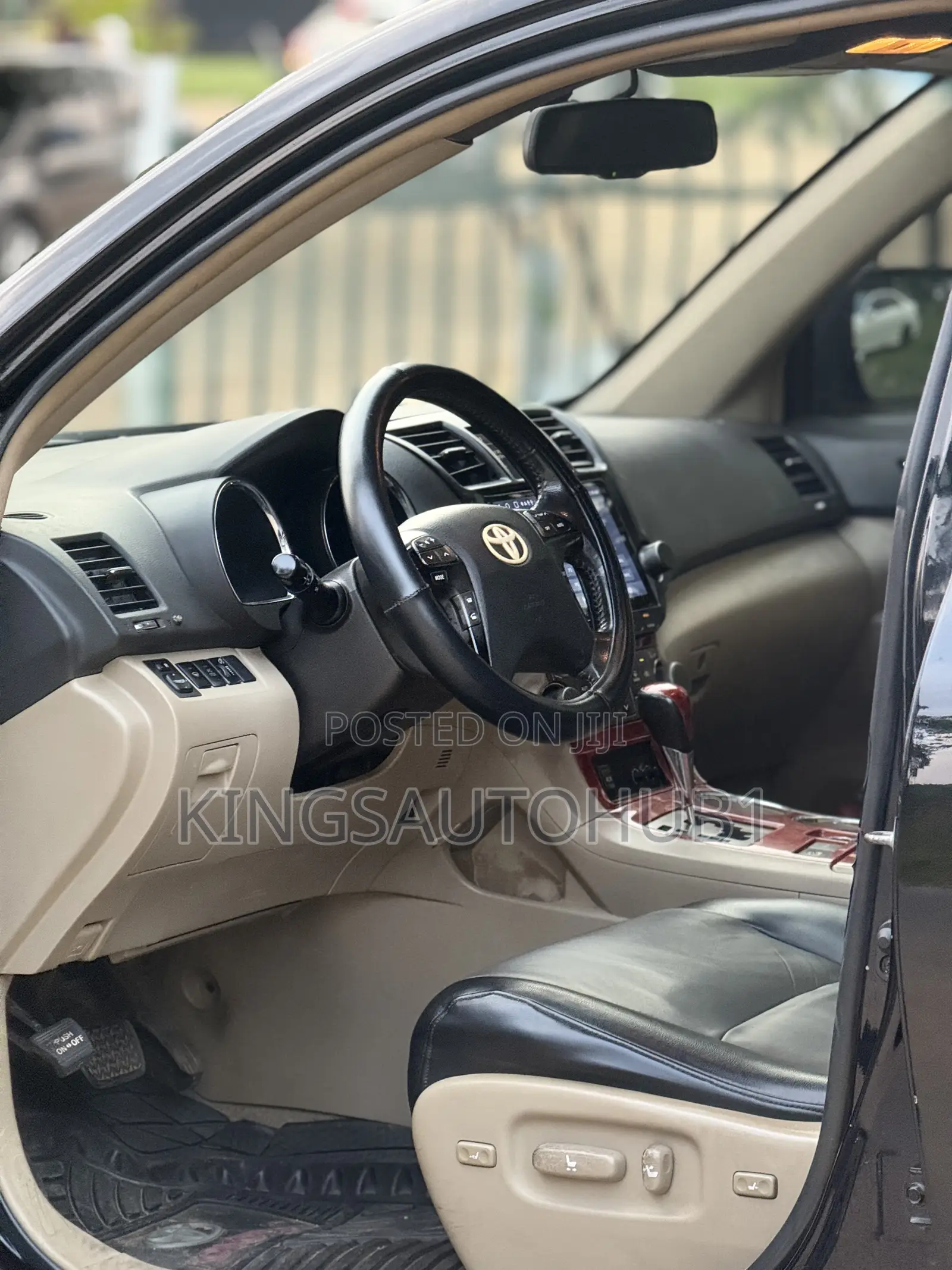Toyota Highlander Limited 2008 Black