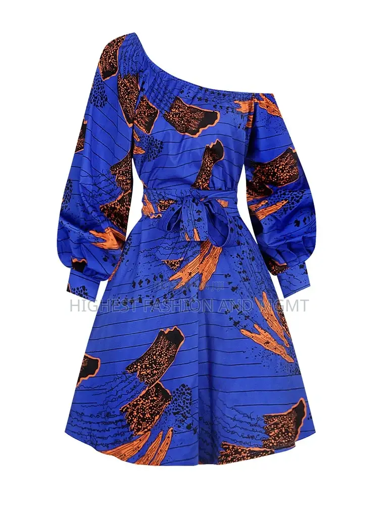 Shoulder Off Mini Dress