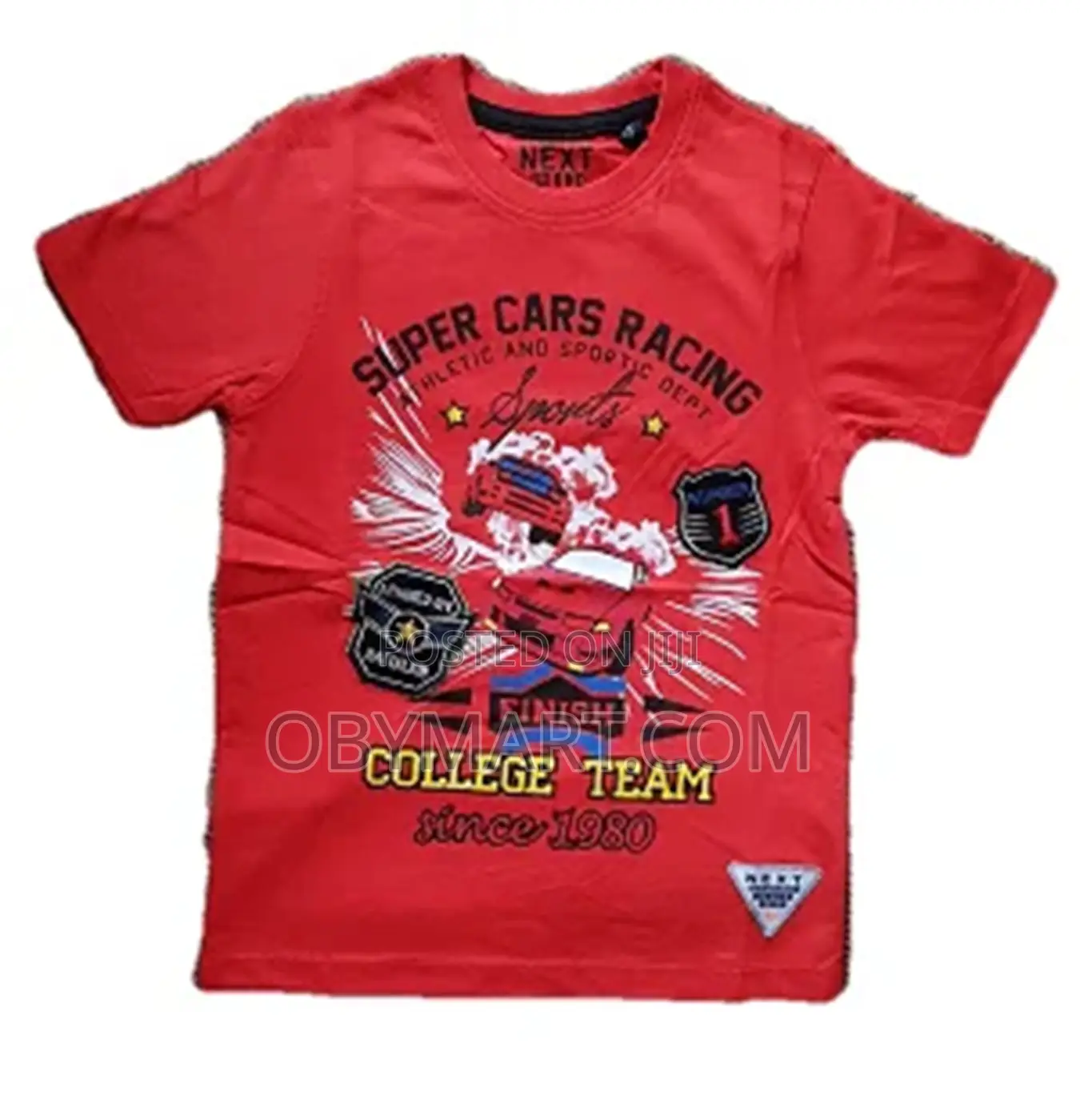 Next Super Cars Racing Orange Top
