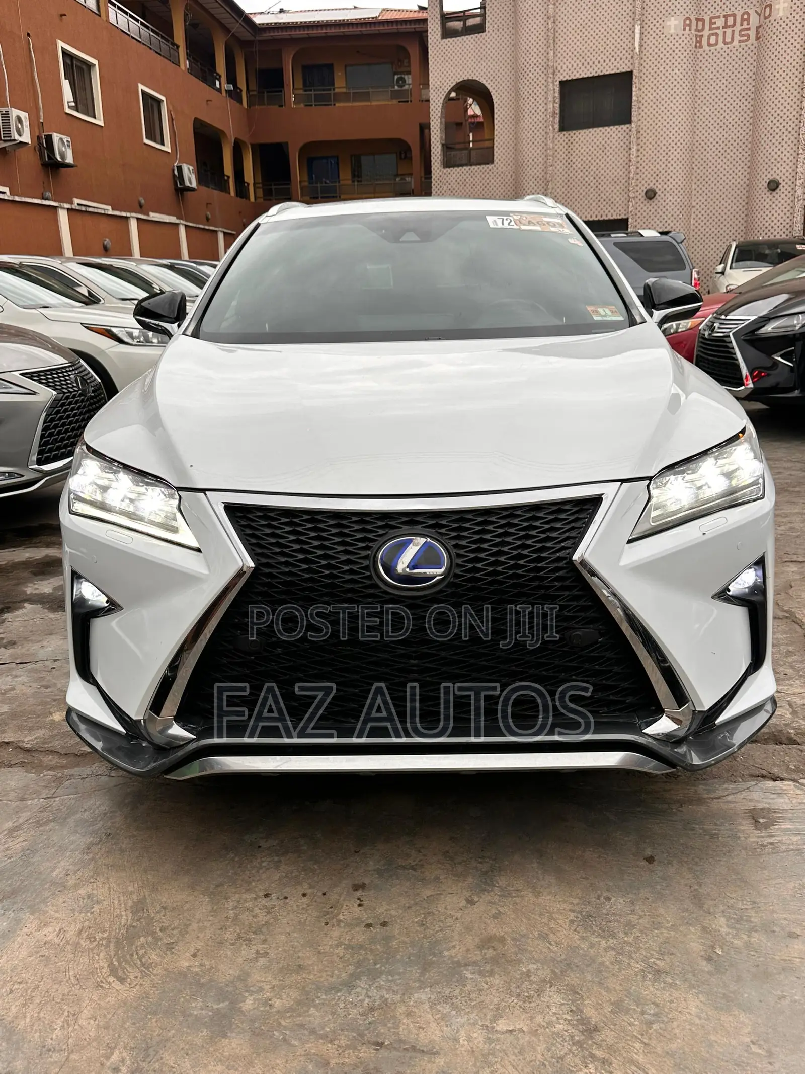 Lexus RX 350 F Sport AWD 2017 White
