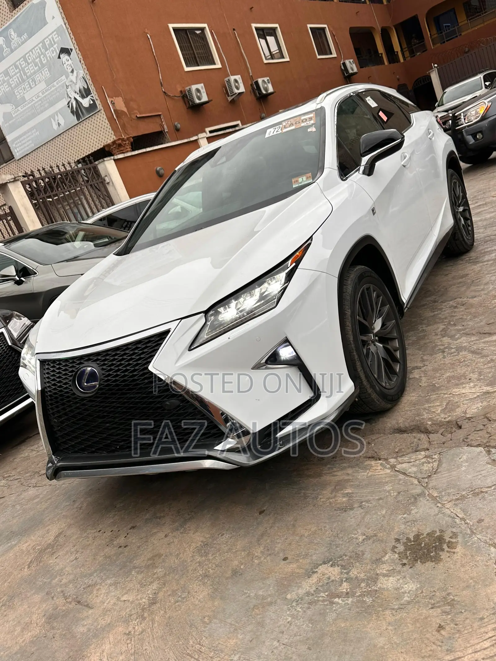 Lexus RX 350 F Sport AWD 2017 White