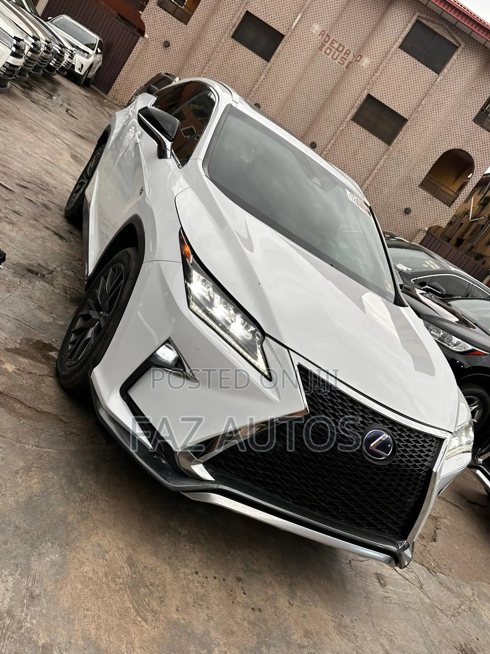 Lexus RX 350 F Sport AWD 2017 White