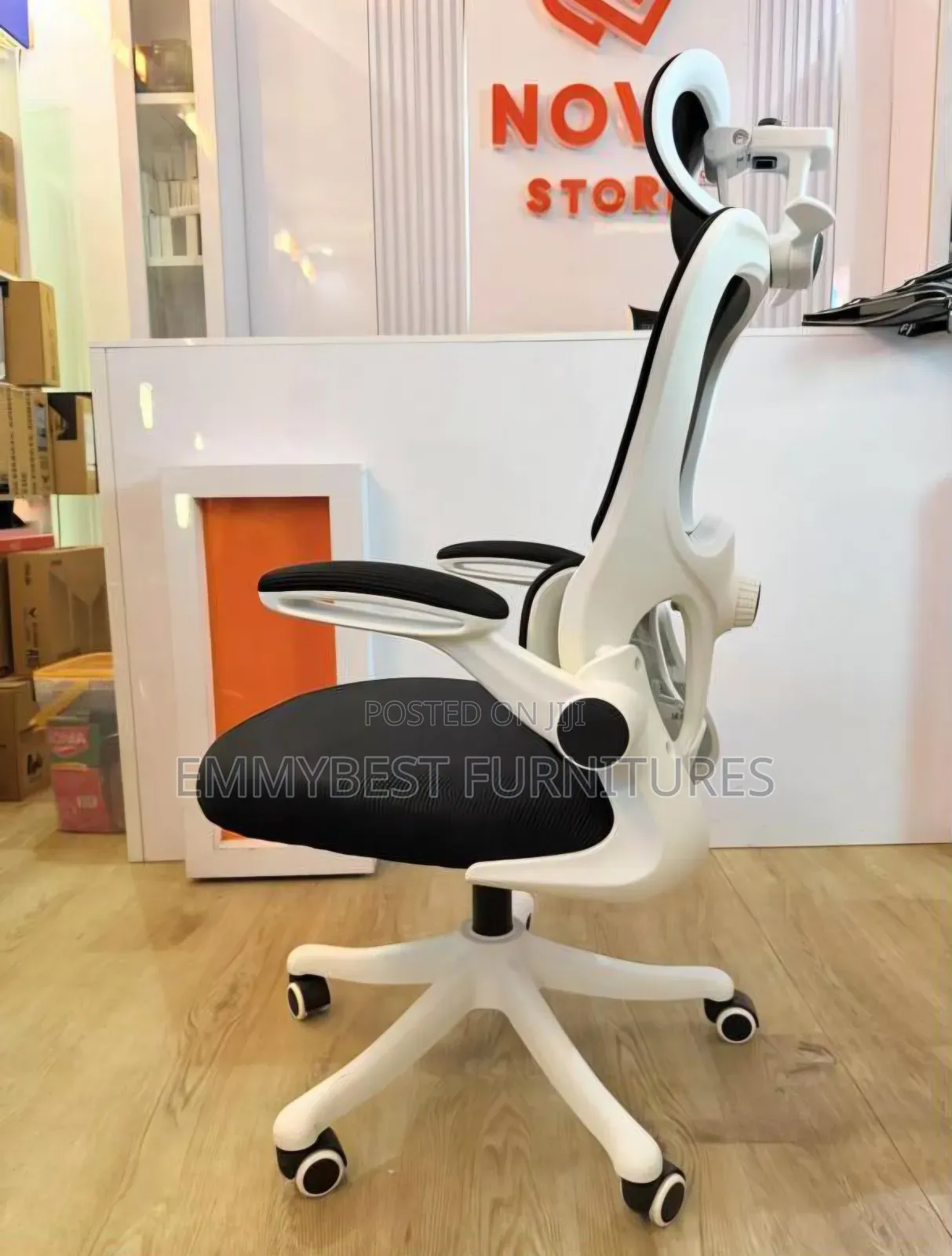 Brand New Standard Quality Trolley Computer Desk and Ergonomic Chair