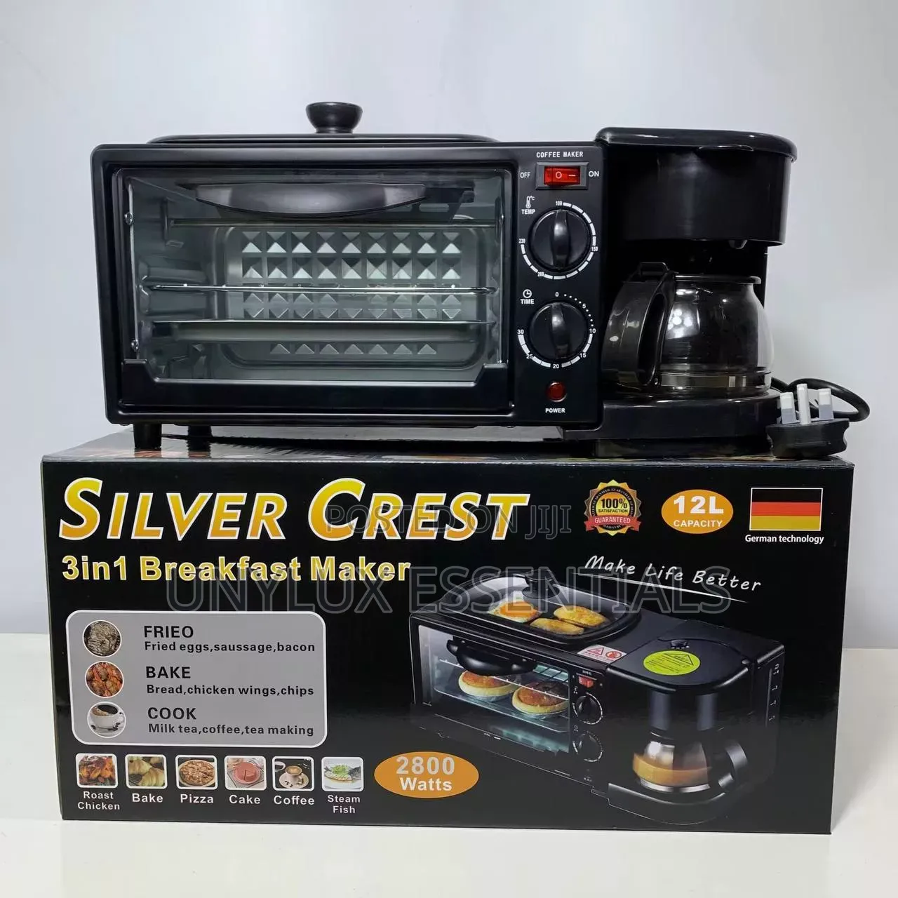 Silvercrest 3 in 1 Breakfast Machine 12l