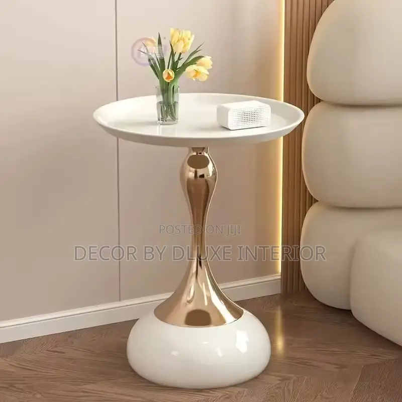 Sculptural Modern Accent Table / Side Stool