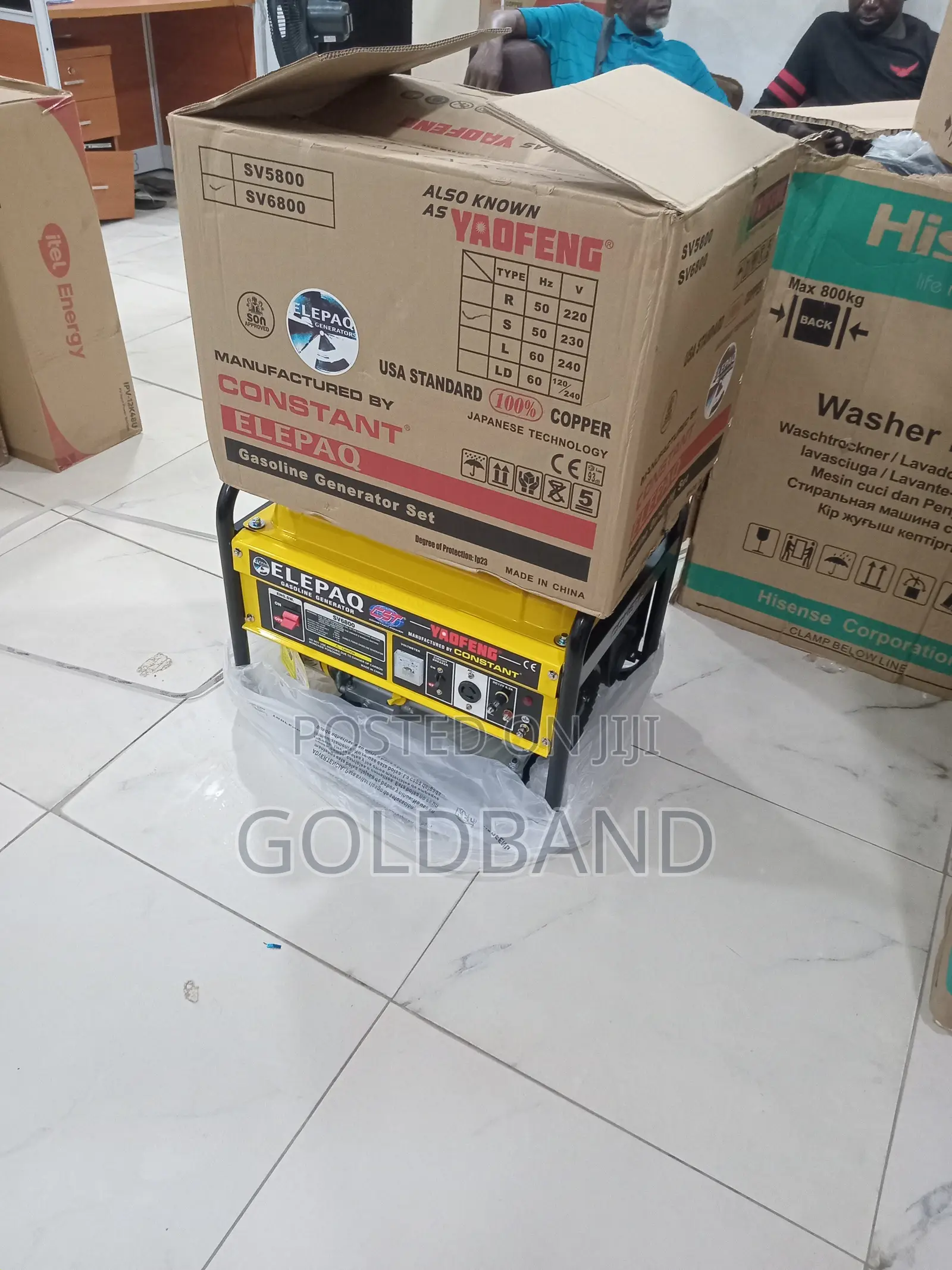 Reliable Elepaq Constant Sv6800 Generator – Model Sv6800