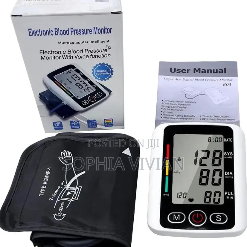 New Intelligent Digital Blood Pressure Monitor, Voice Function