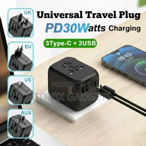 Moxom Mx-hc156 33w Gan Universal Travel Adapter Mx-hc156