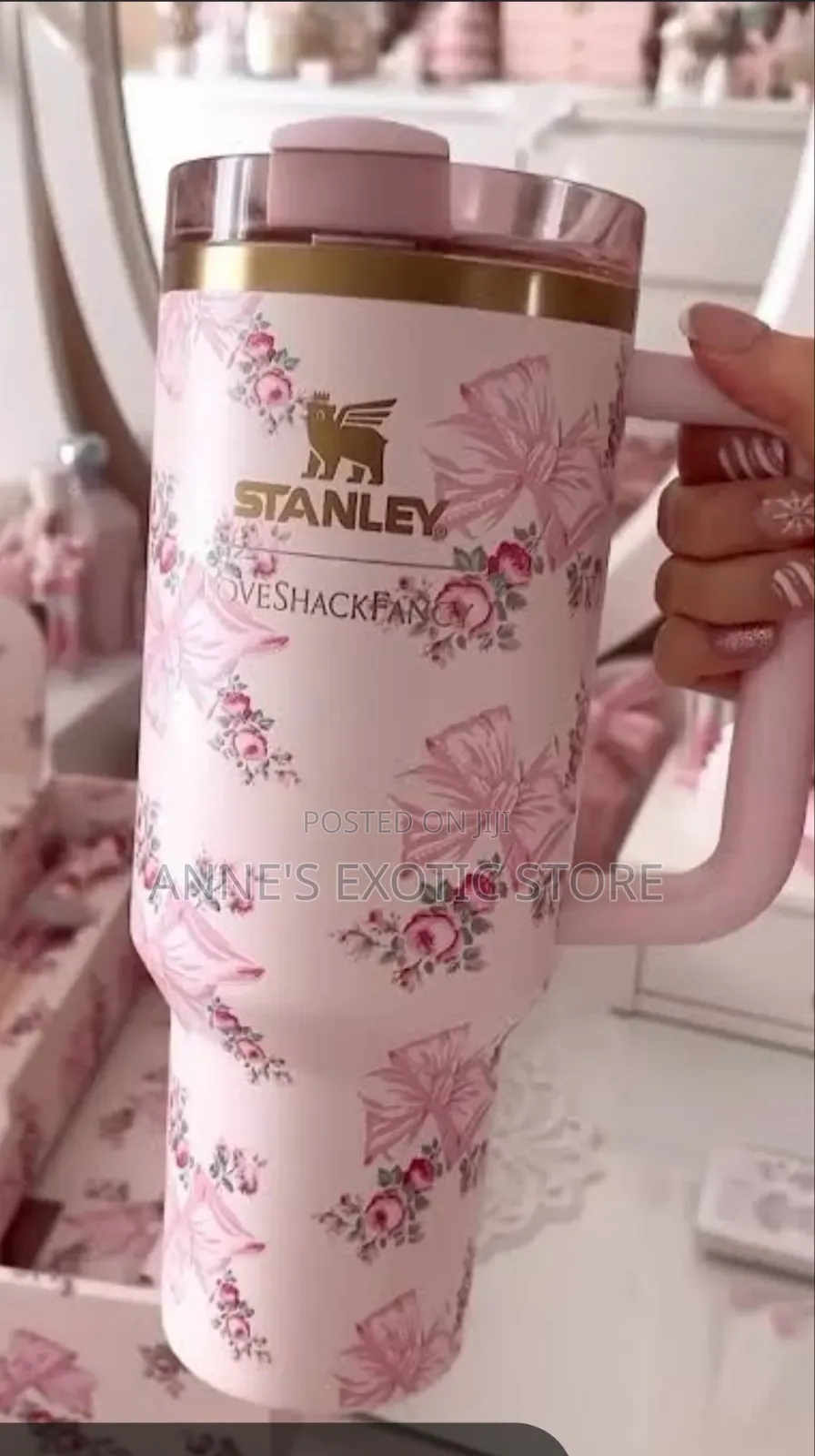 Stanley X Loveshackfancy 40oz Quencher Tumbler