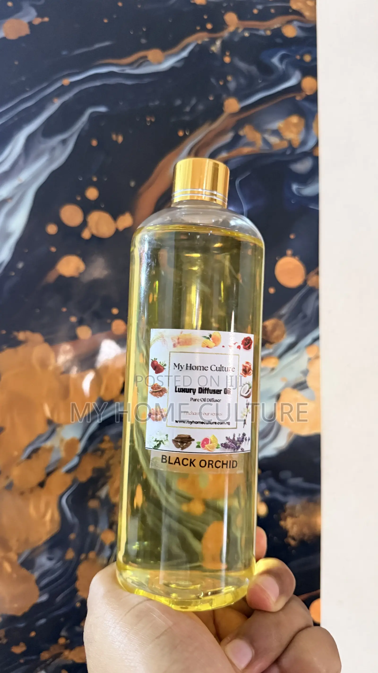 Fragrance Oil for Scent Diffuser 500ml (Black Orchid or Manis Oud)