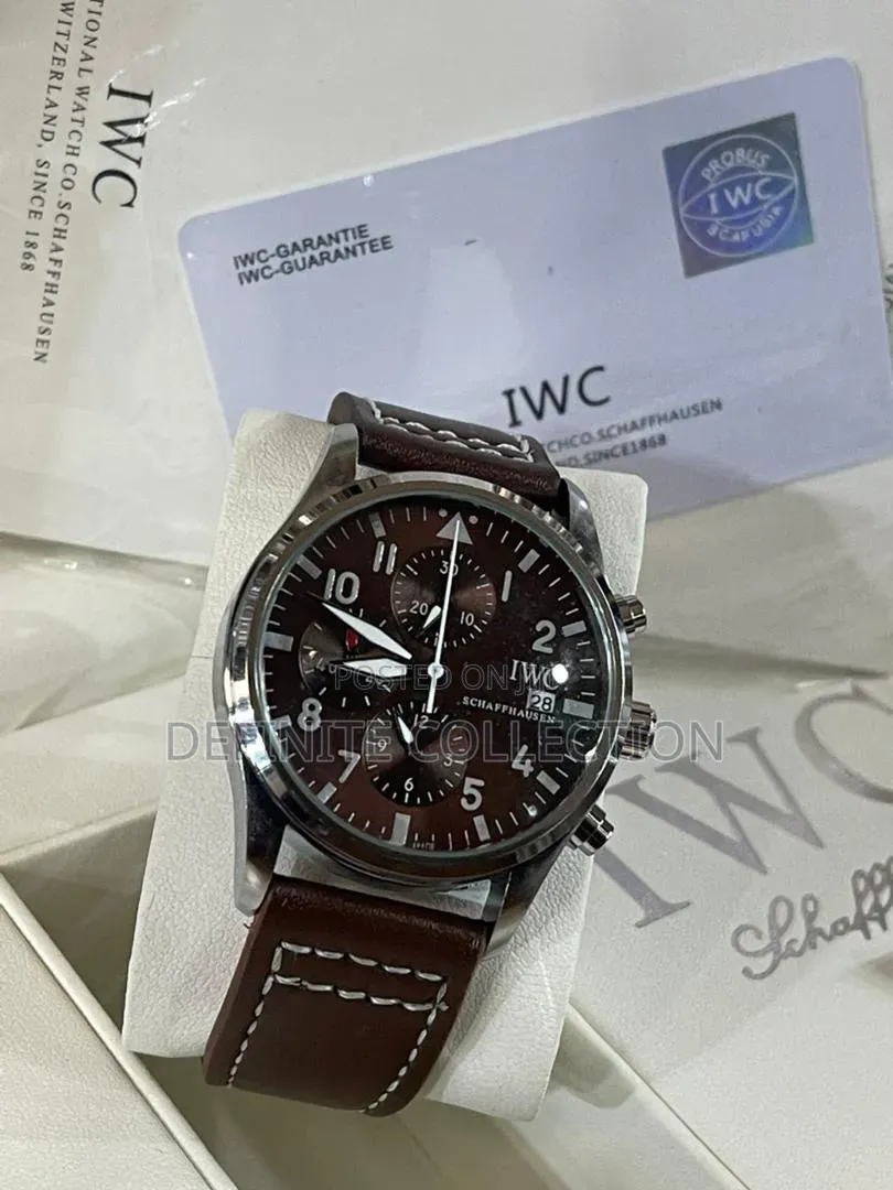 Iwc Luxury Wristwatch