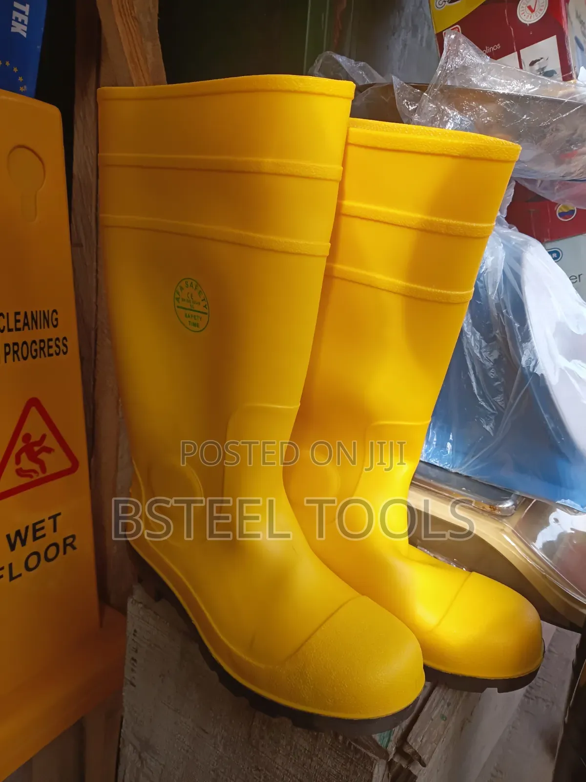Iron Toe Steel Safety Shoe – Heavy Duty Protective Work Boot