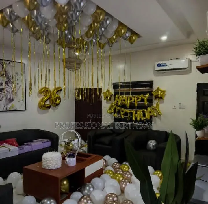 Balloons in the Room and Ceiling, August Discount